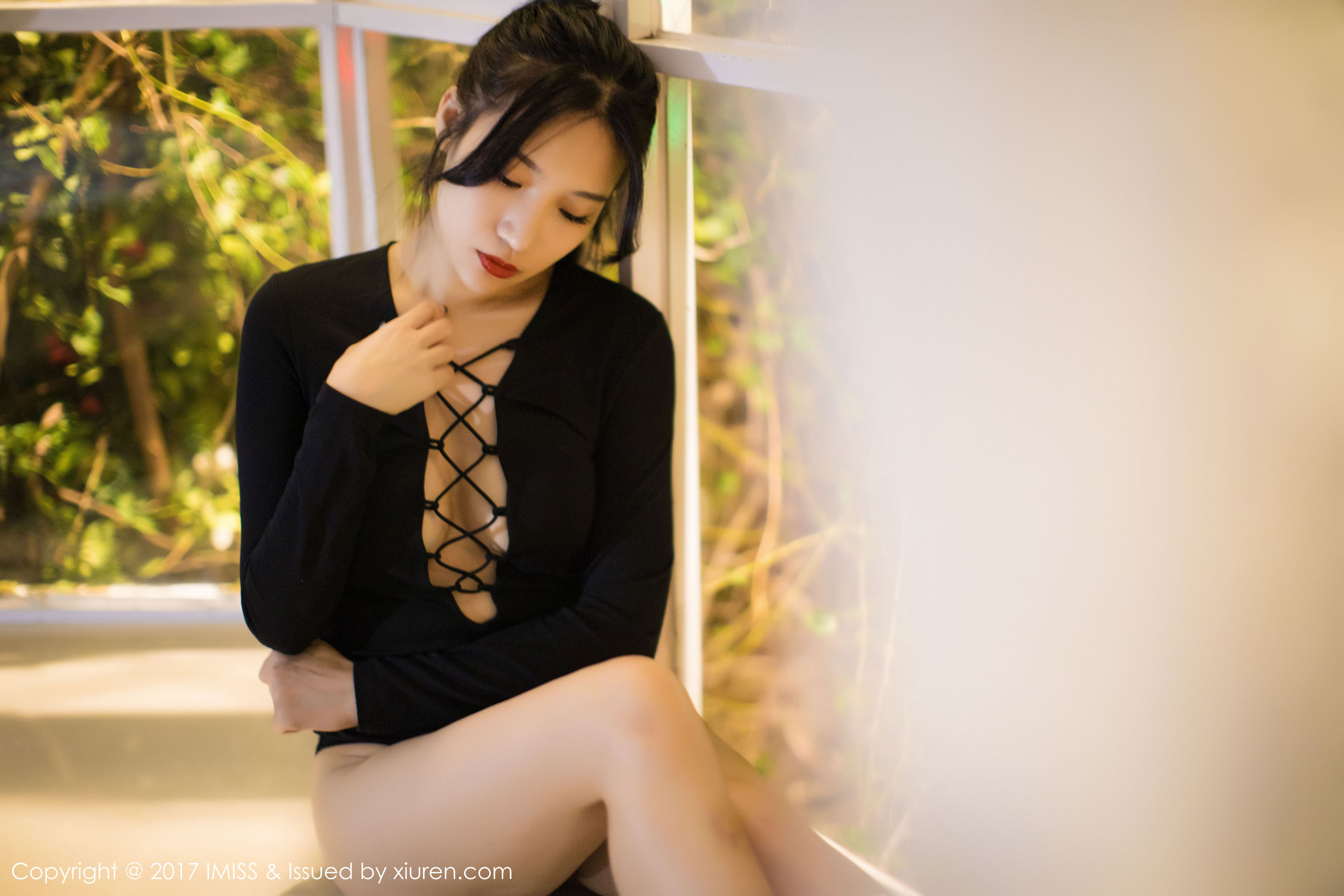 小狐狸Sica《黑色私房性感美腿》  VOL.194-图35