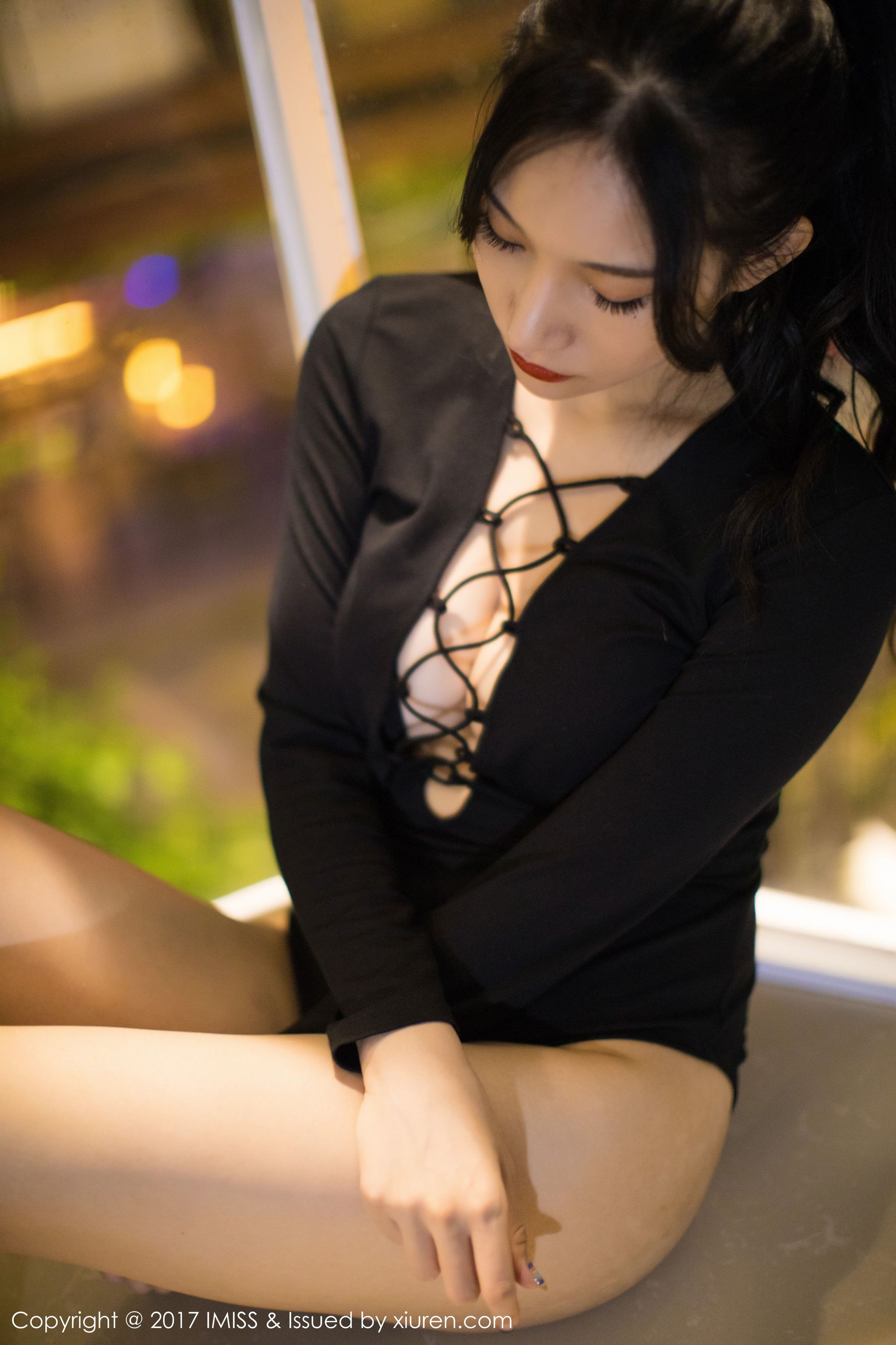 小狐狸Sica《黑色私房性感美腿》  VOL.194-图37