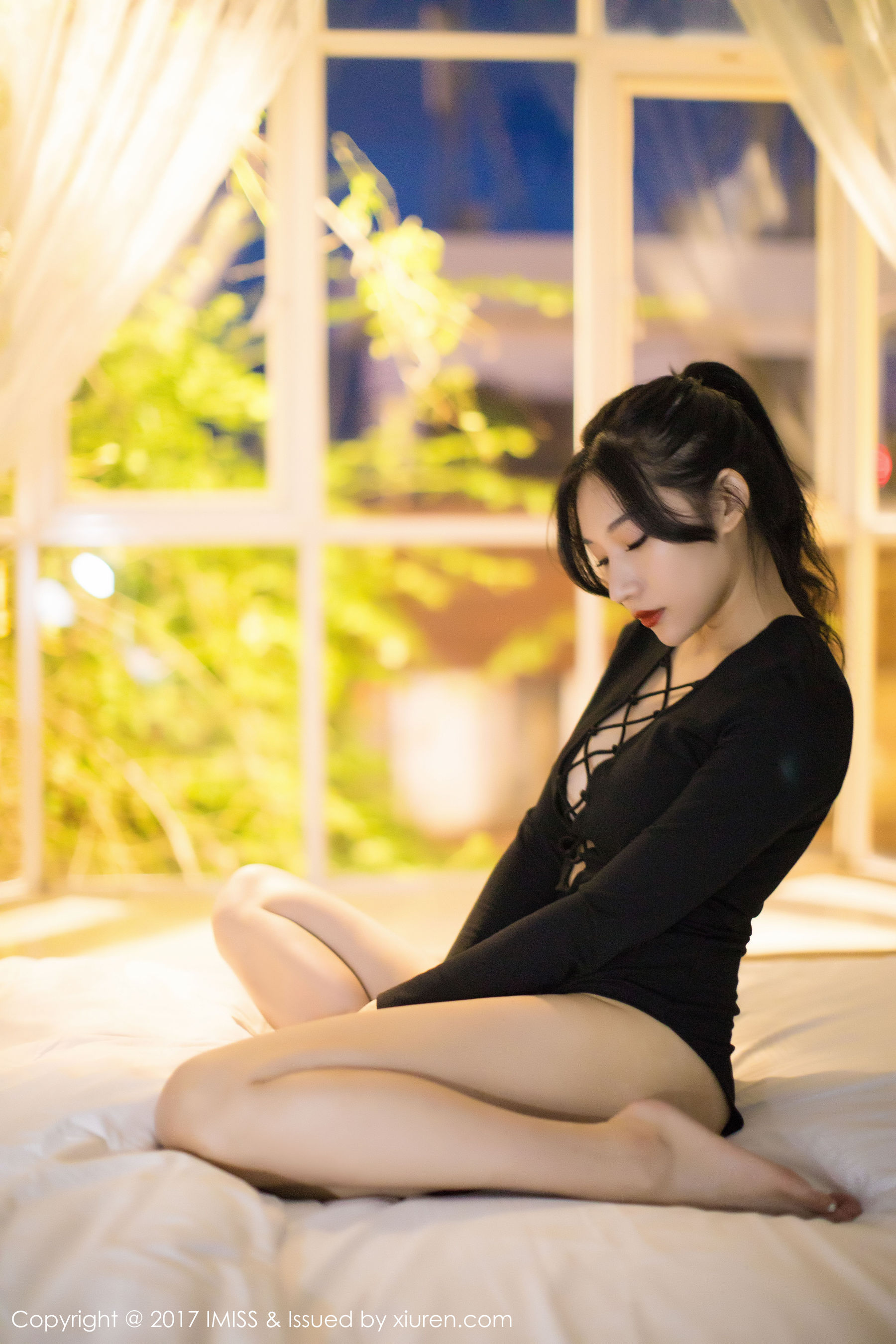 小狐狸Sica《黑色私房性感美腿》  VOL.194-图3