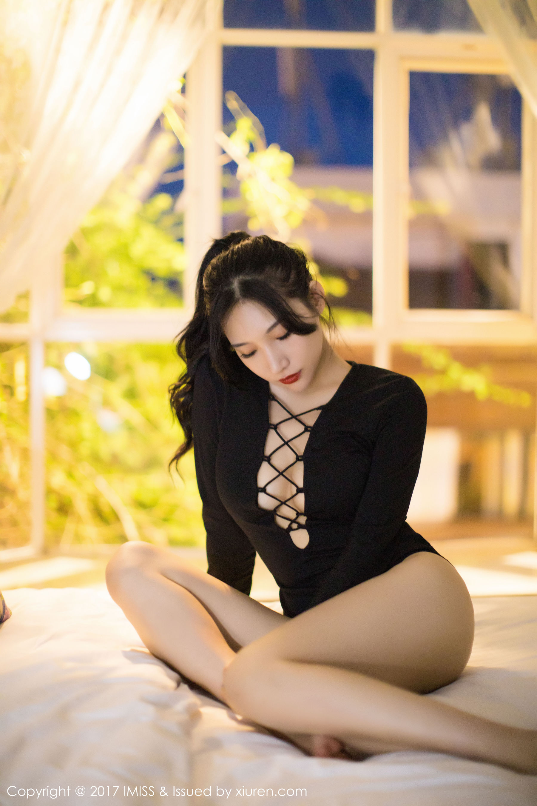 小狐狸Sica《黑色私房性感美腿》  VOL.194-图5