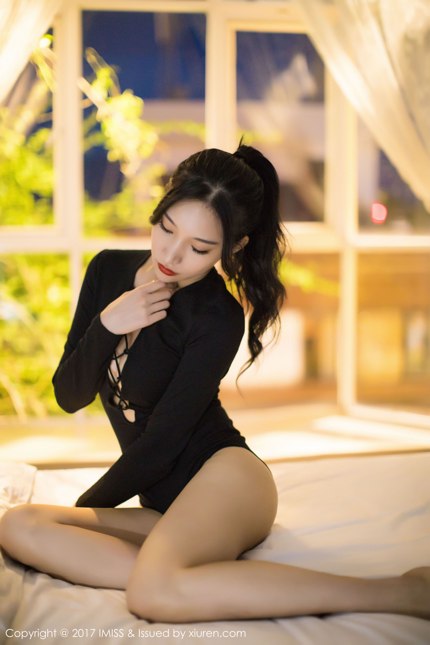 小狐狸Sica《黑色私房性感美腿》  VOL.194-图7