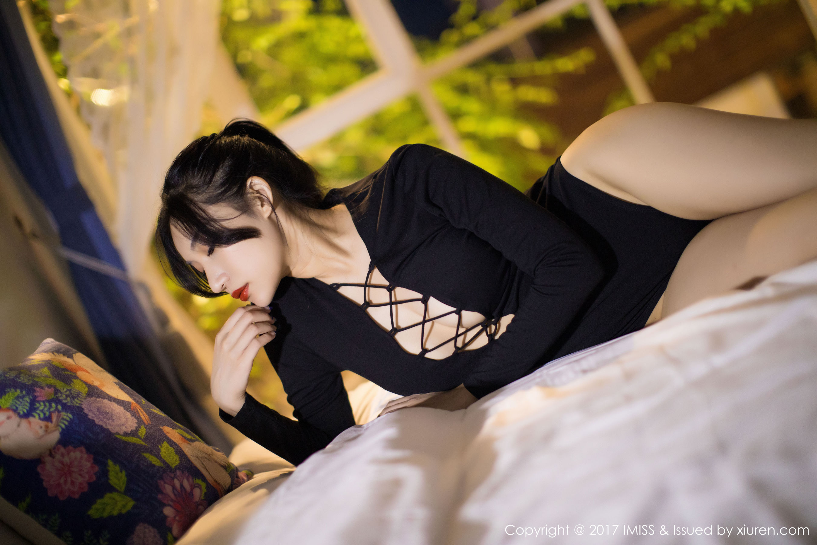 小狐狸Sica《黑色私房性感美腿》  VOL.194-图8