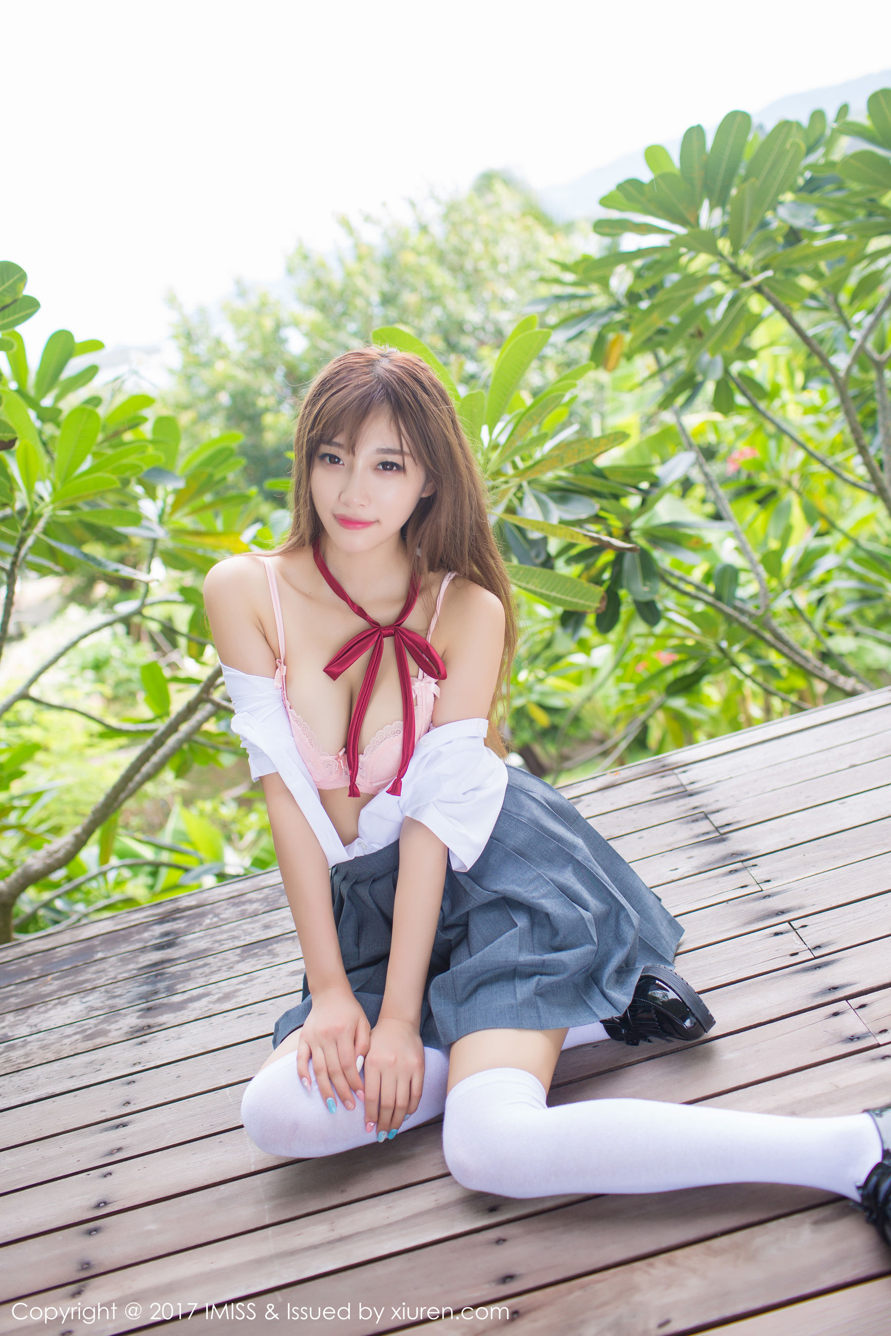 杨晨晨sugar《室外校服系列》  VOL.195-图16