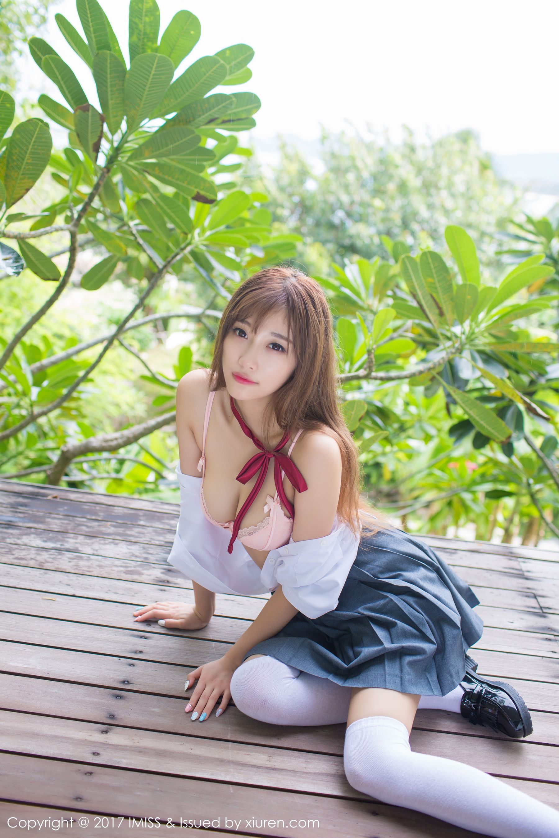 杨晨晨sugar《室外校服系列》  VOL.195-图19