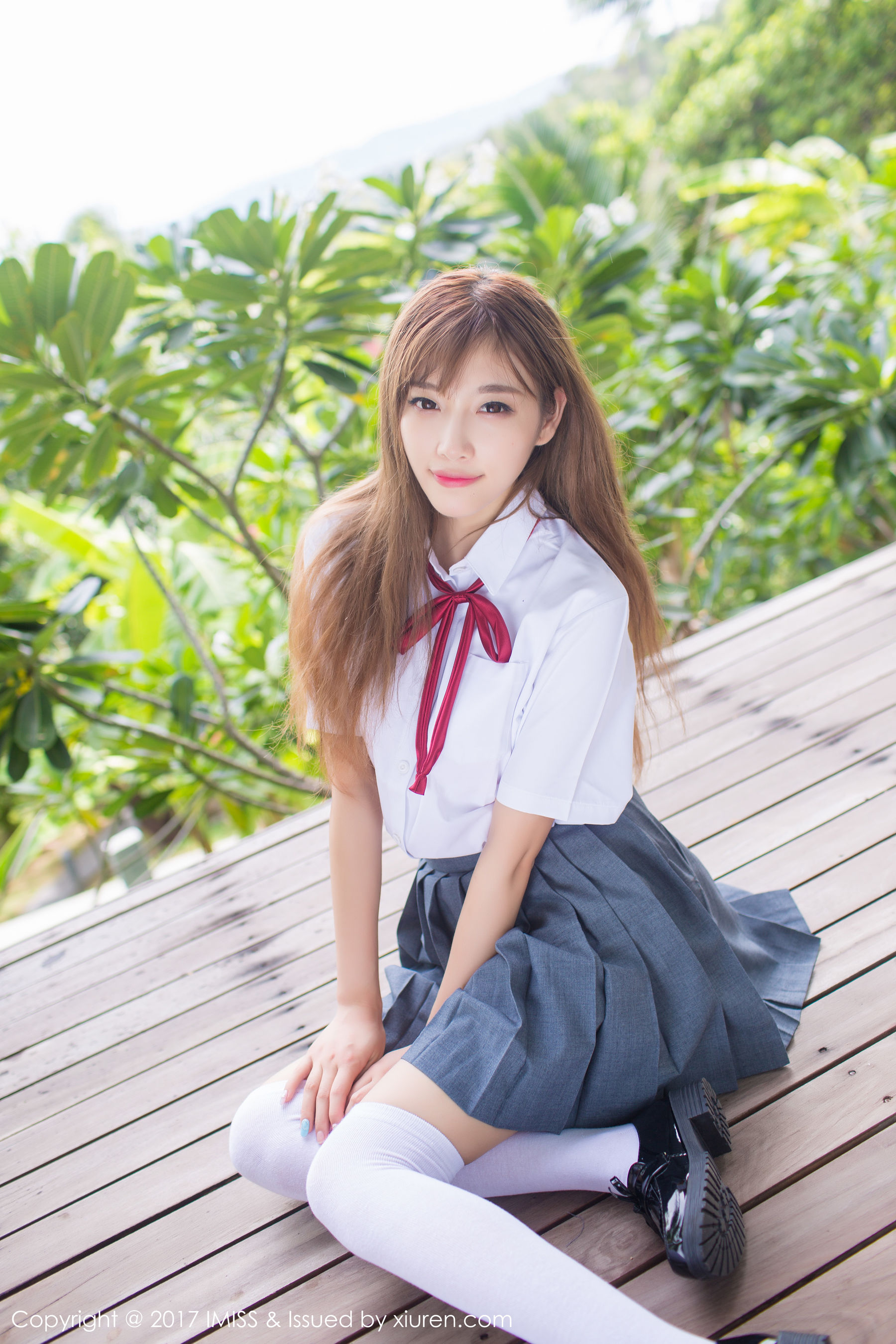 杨晨晨sugar《室外校服系列》  VOL.195-图6