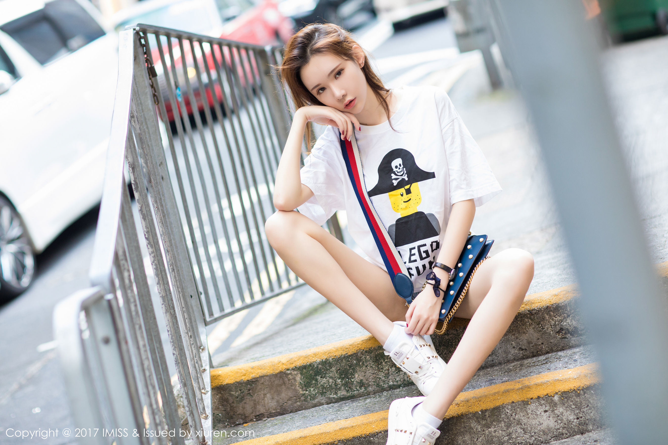 萌琪琪Irene《黑丝美腿+街拍OL萌软妹》  VOL.199-图61