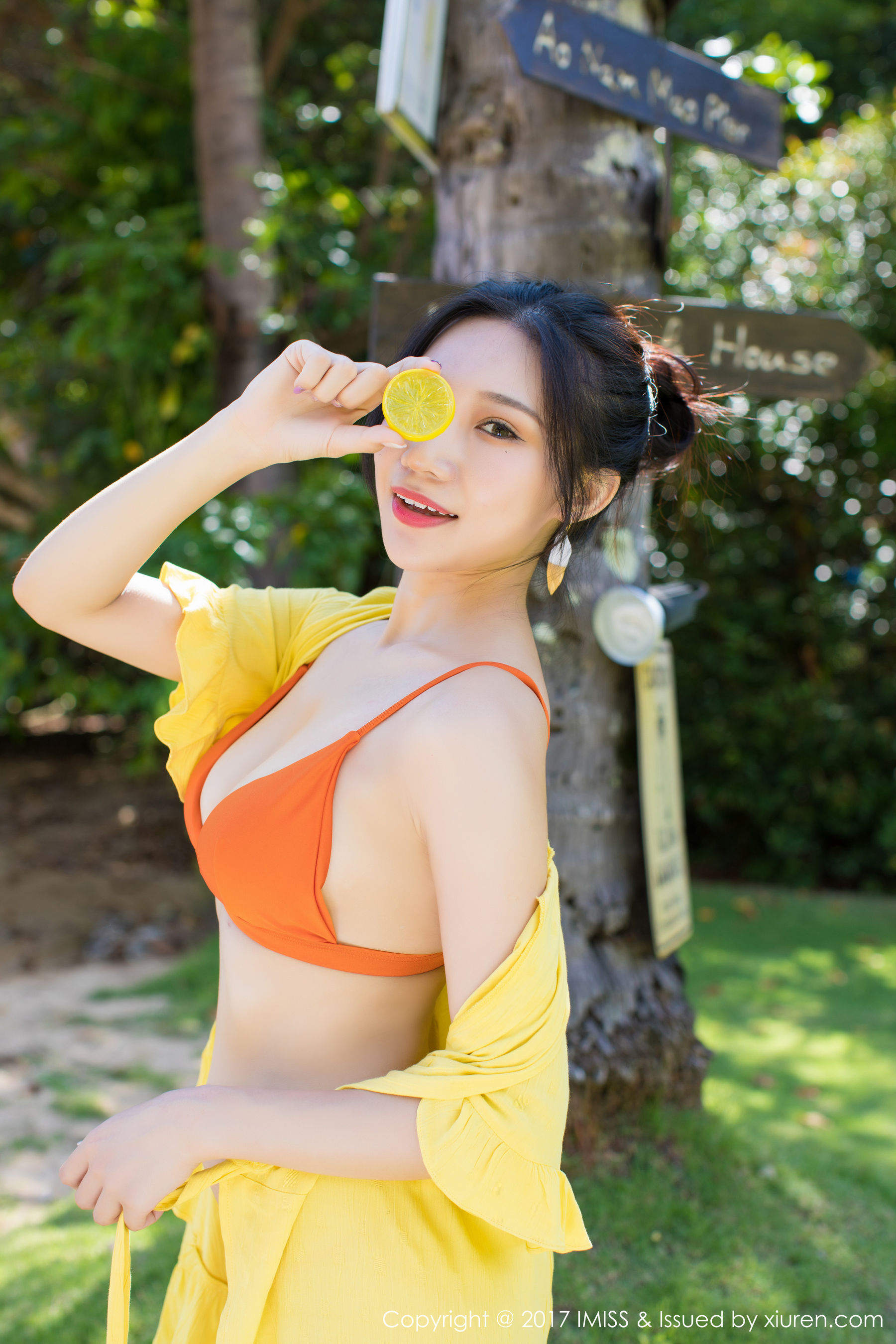 小狐狸Sica《甲米旅拍》比基尼湿身系列  VOL.202-图34