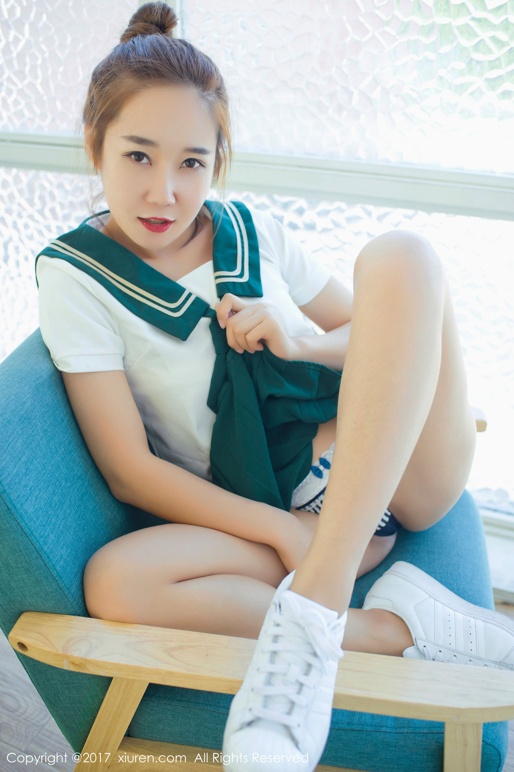 棉花糖candy《软软软妹子学生》  NO.846-图19