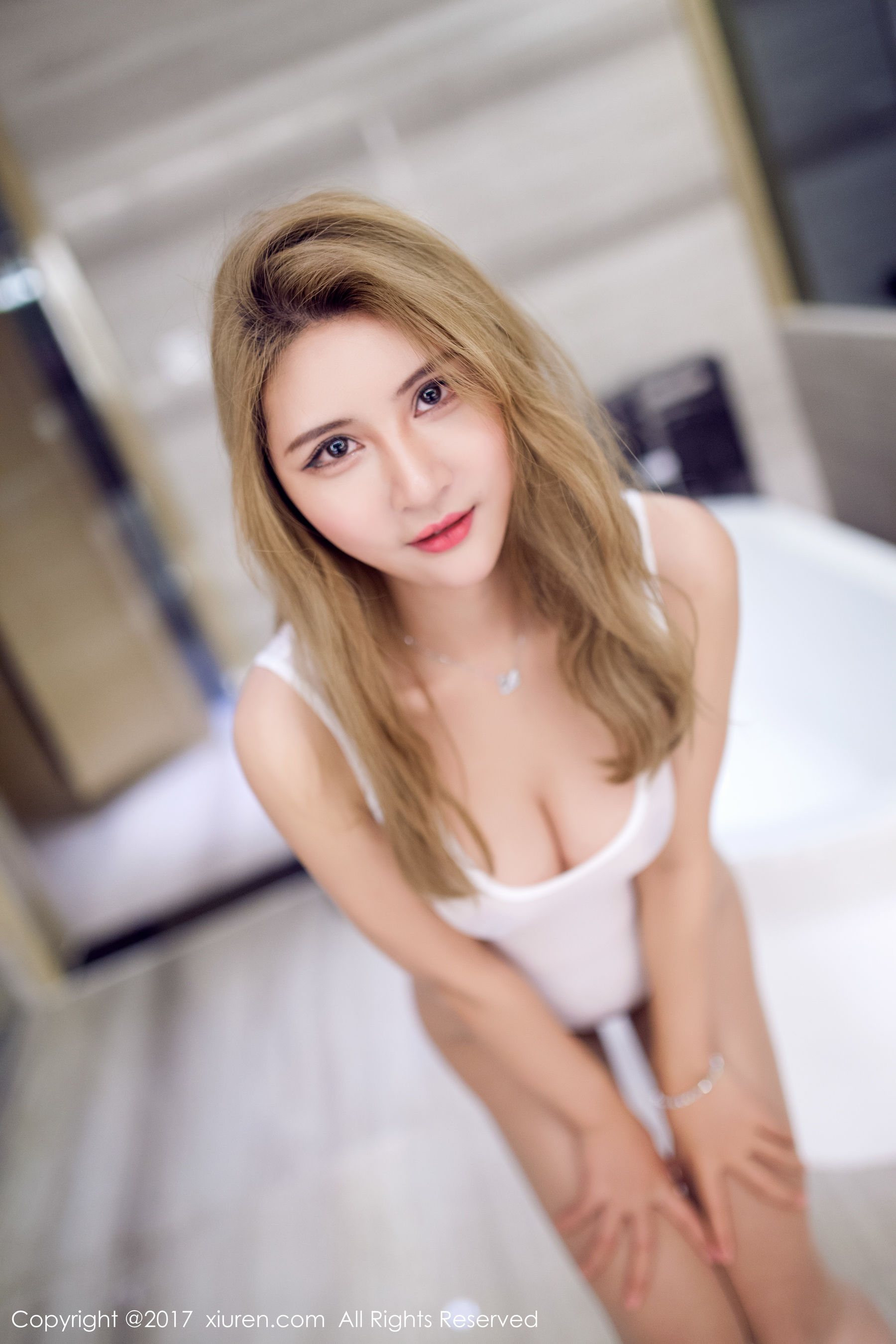 SOLO-尹菲《OL装+透明高叉泳衣》  NO.857-图41