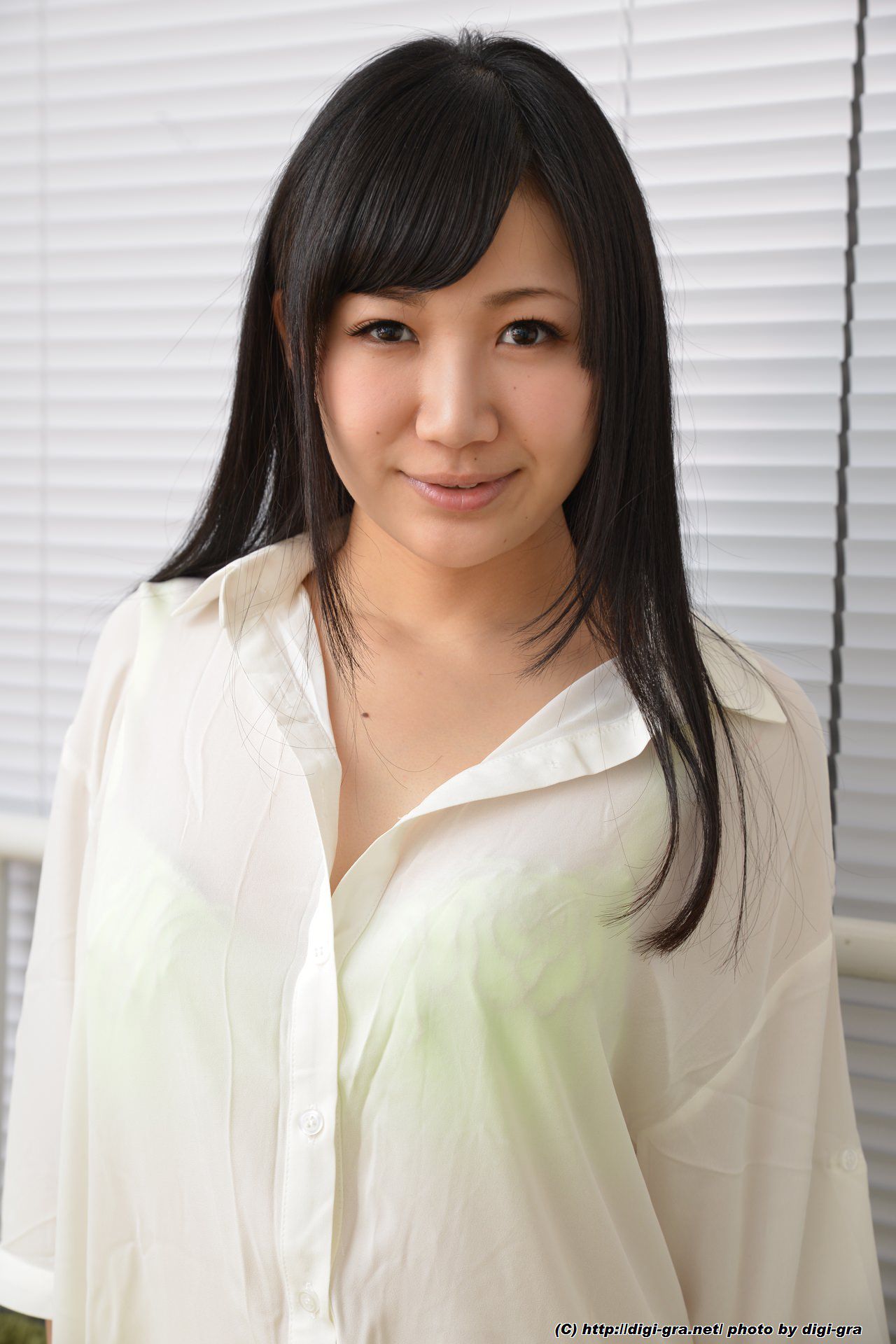 星川麻紀 Set3 白衬衫+绿色丝袜系列-图2