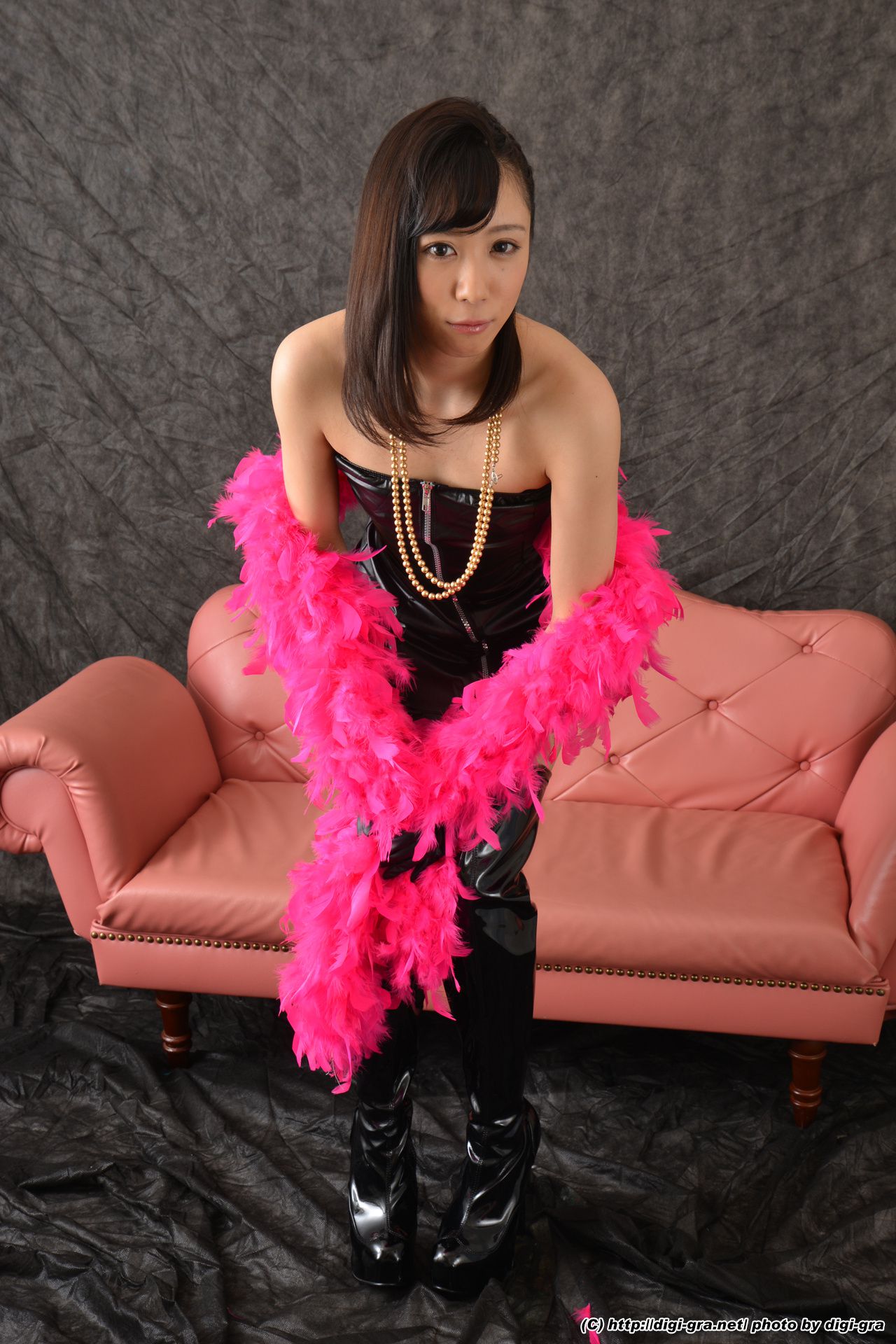 秋月陽向 皮衣系列 Set4-图9