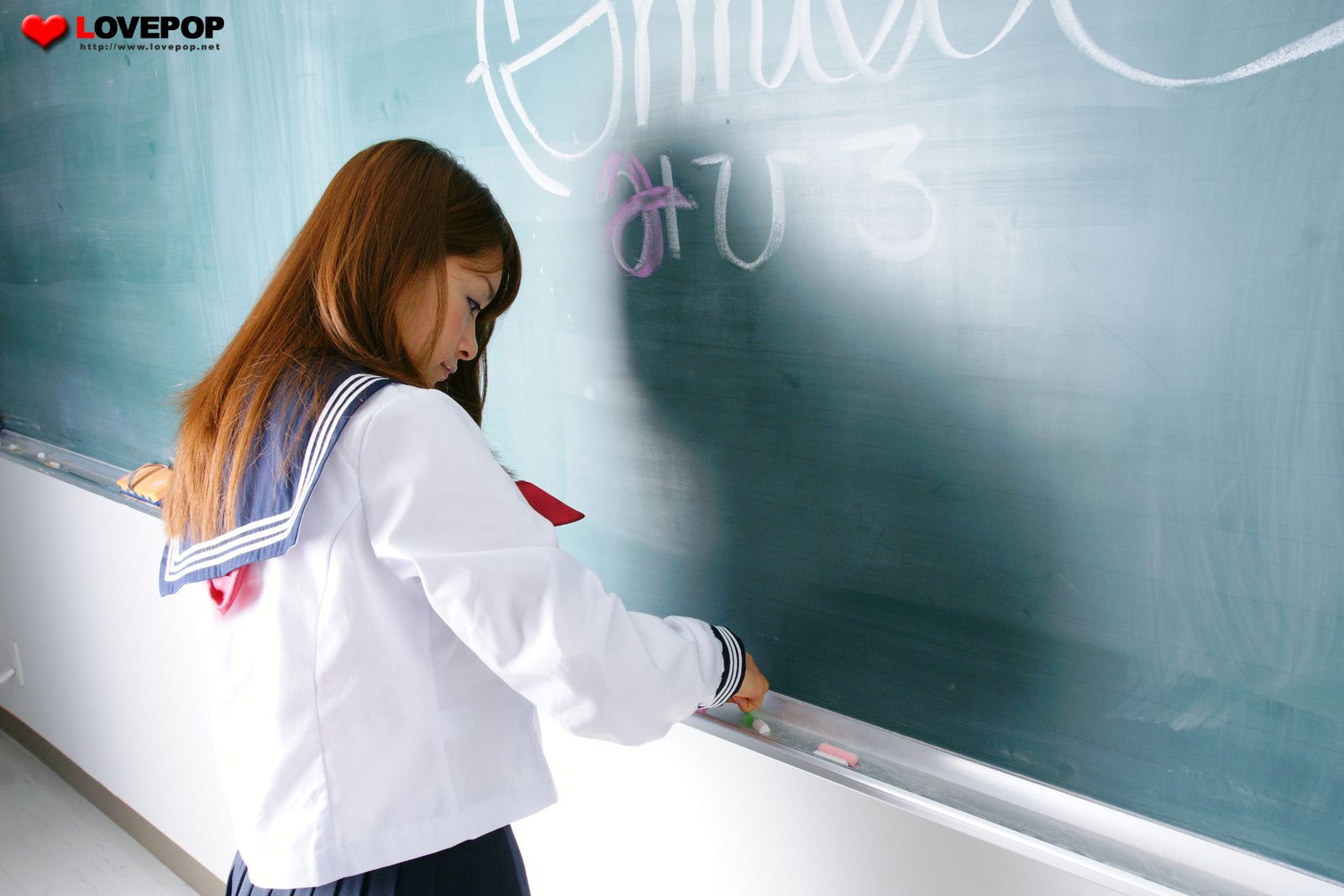 Mihiro Taniguchi 朝美穗香 Otakara 校服 001-图36