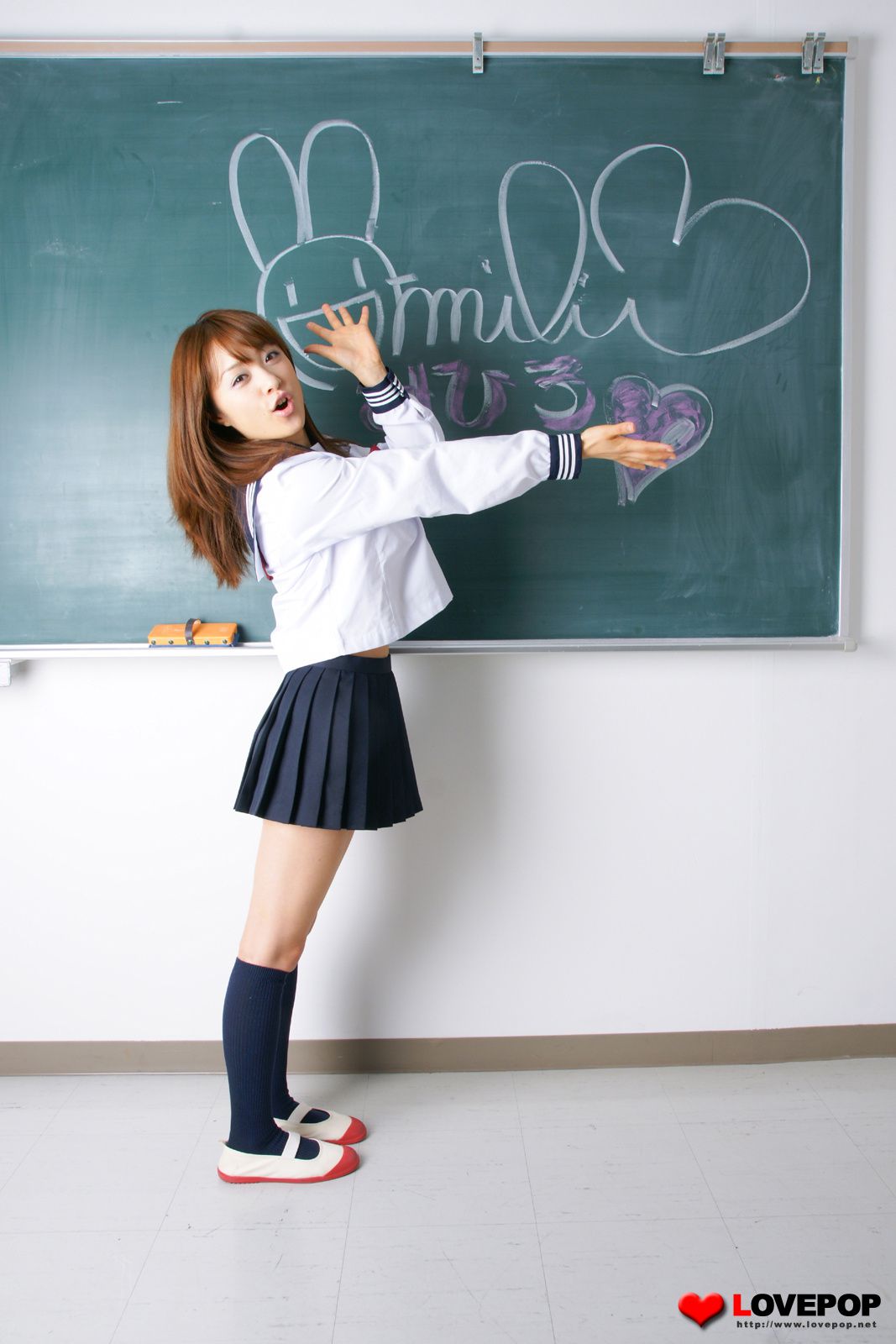 Mihiro Taniguchi 朝美穗香 Otakara 校服 001-图41