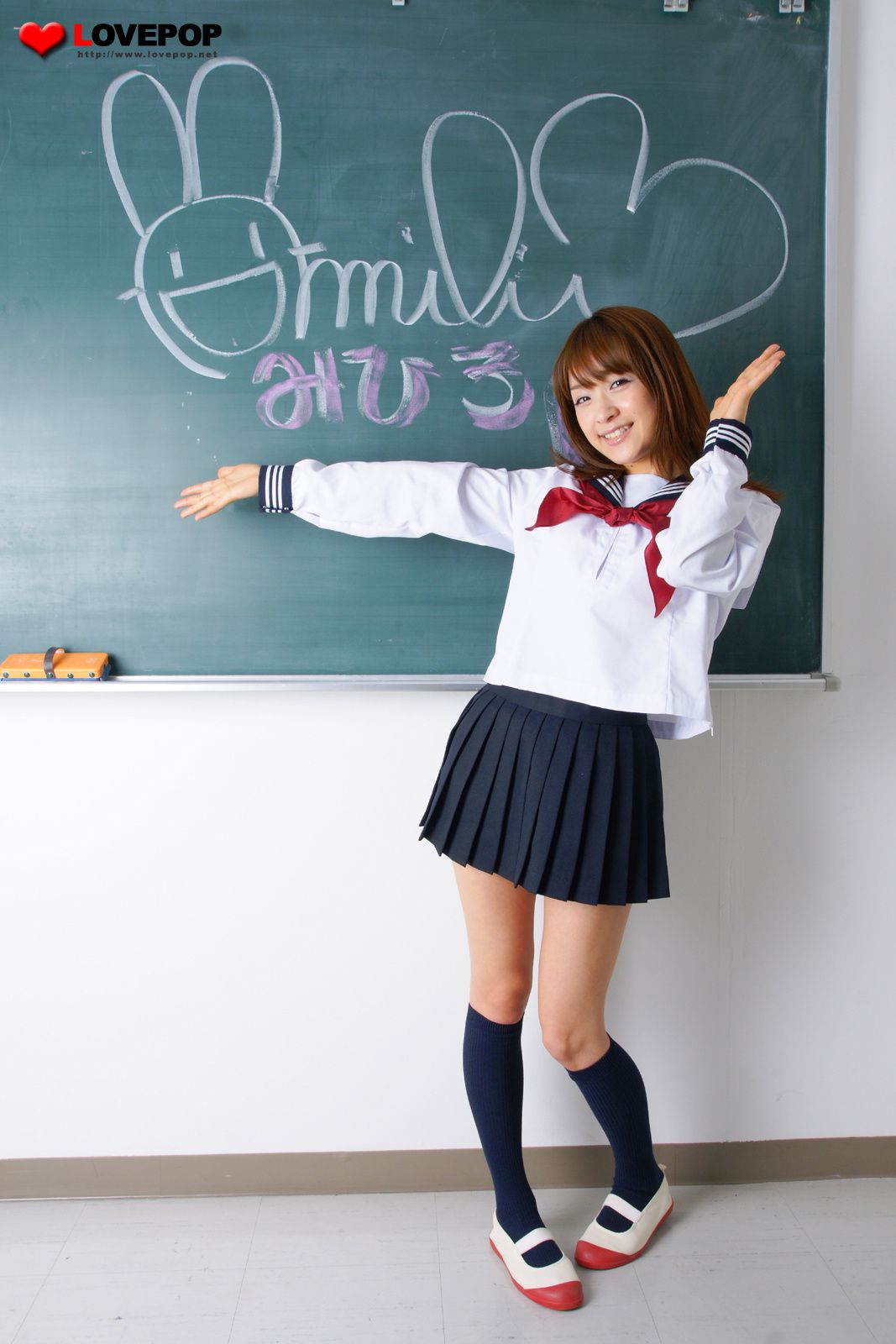 Mihiro Taniguchi 朝美穗香 Otakara 校服 001-图43