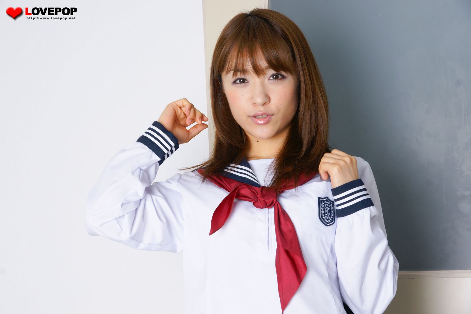 Mihiro Taniguchi 朝美穗香 Otakara 校服 001-图4