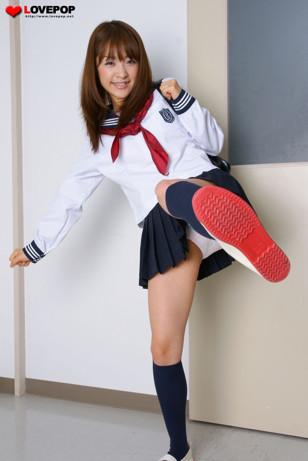 Mihiro Taniguchi 朝美穗香 Otakara 校服 001-图8