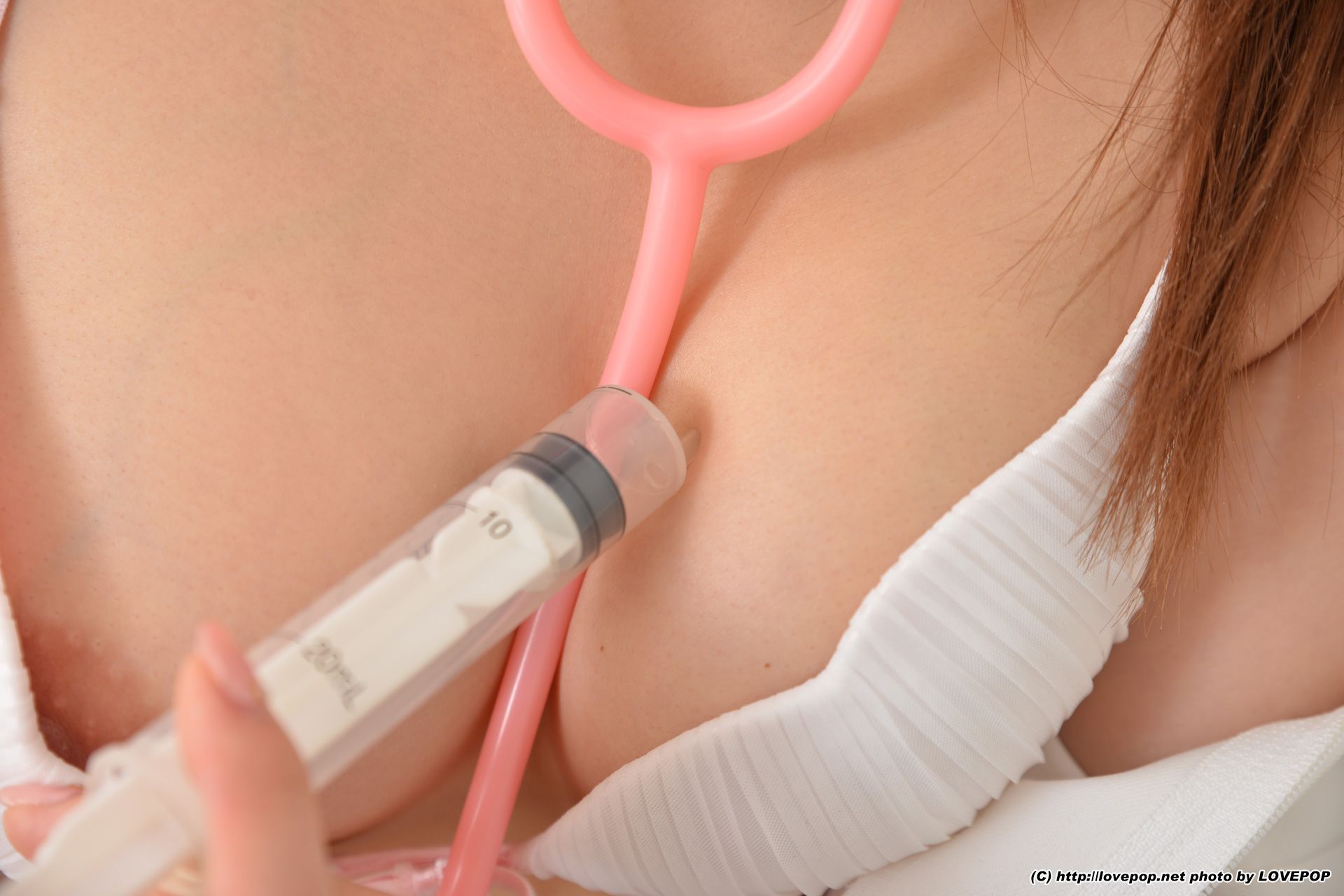 Rui Hasegawa 長谷川るい 白丝美护士 Set8-图49