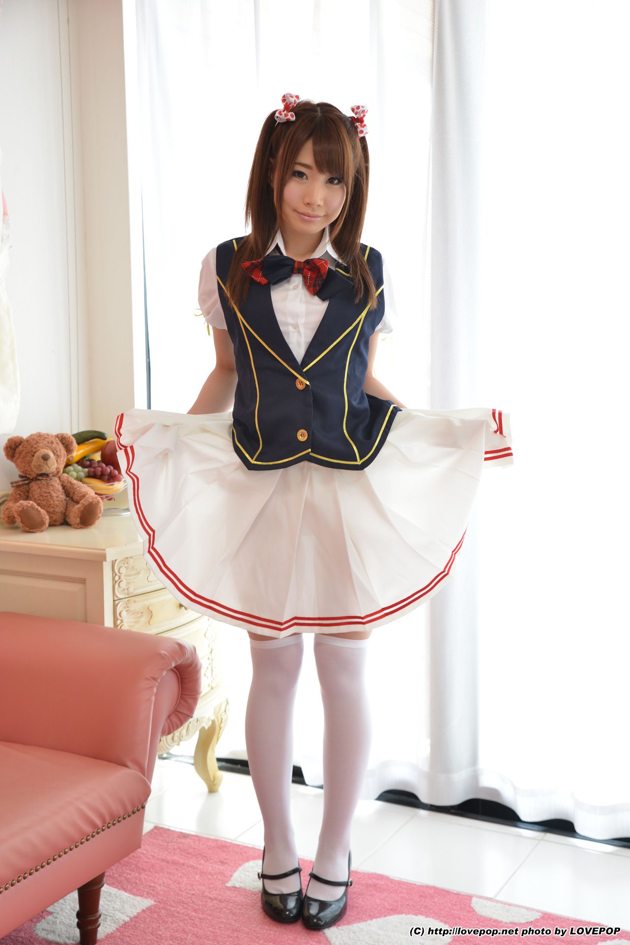 Rui Hasegawa 長谷川るい 制服萌妹 Set9-图9