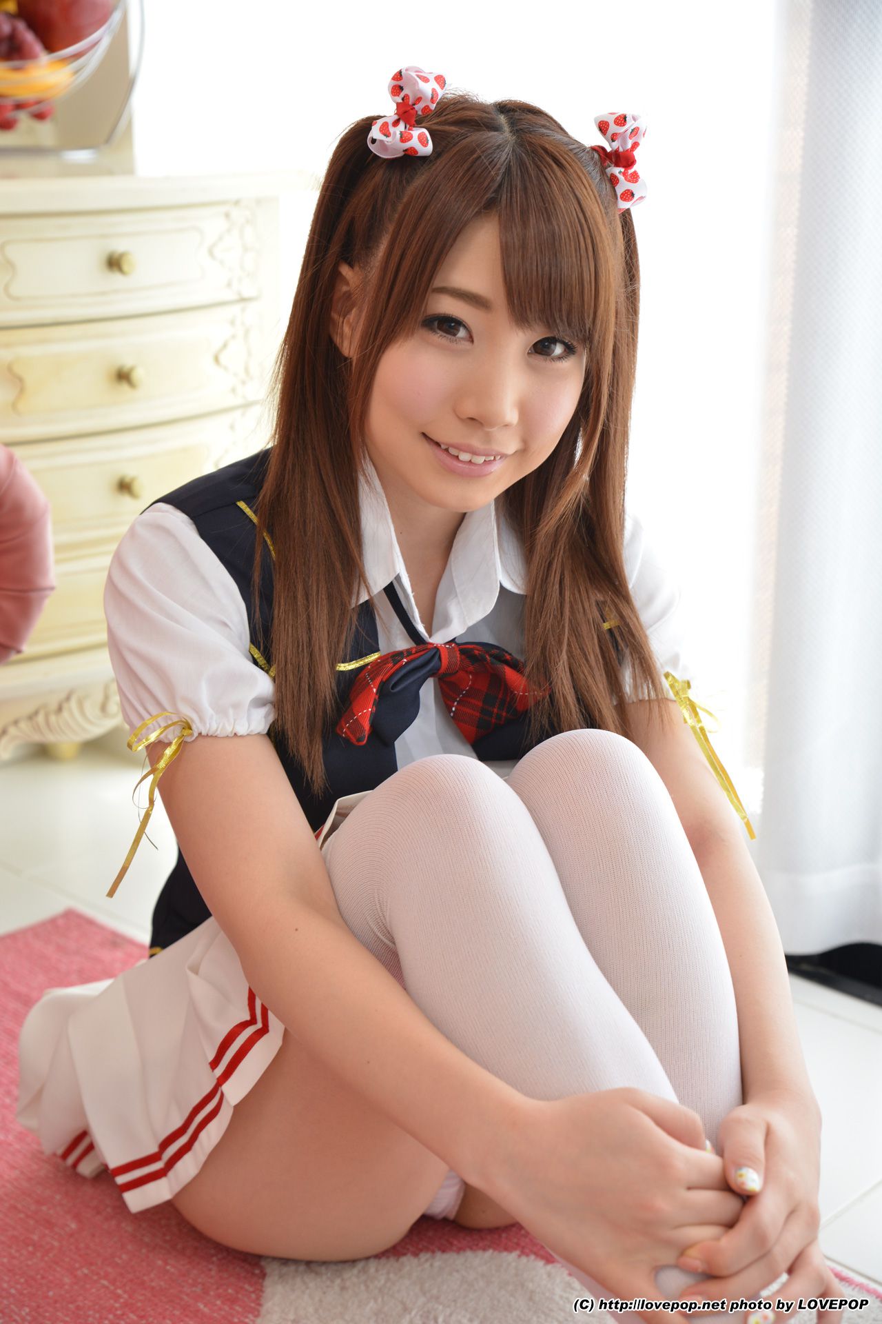 Rui Hasegawa 長谷川るい 制服萌妹 Set9-图18