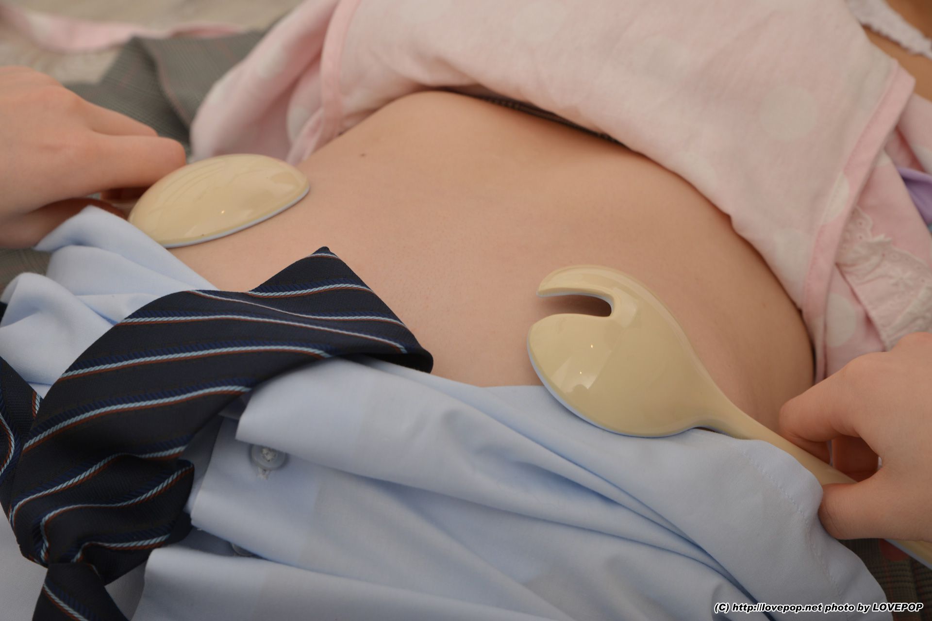 川瀬まゆら 厨房少女 Set4-图49