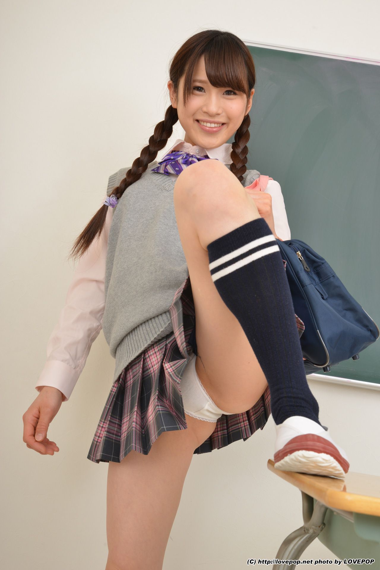 Chihiro Yuikawa 唯川千尋 校服 Set5-图24