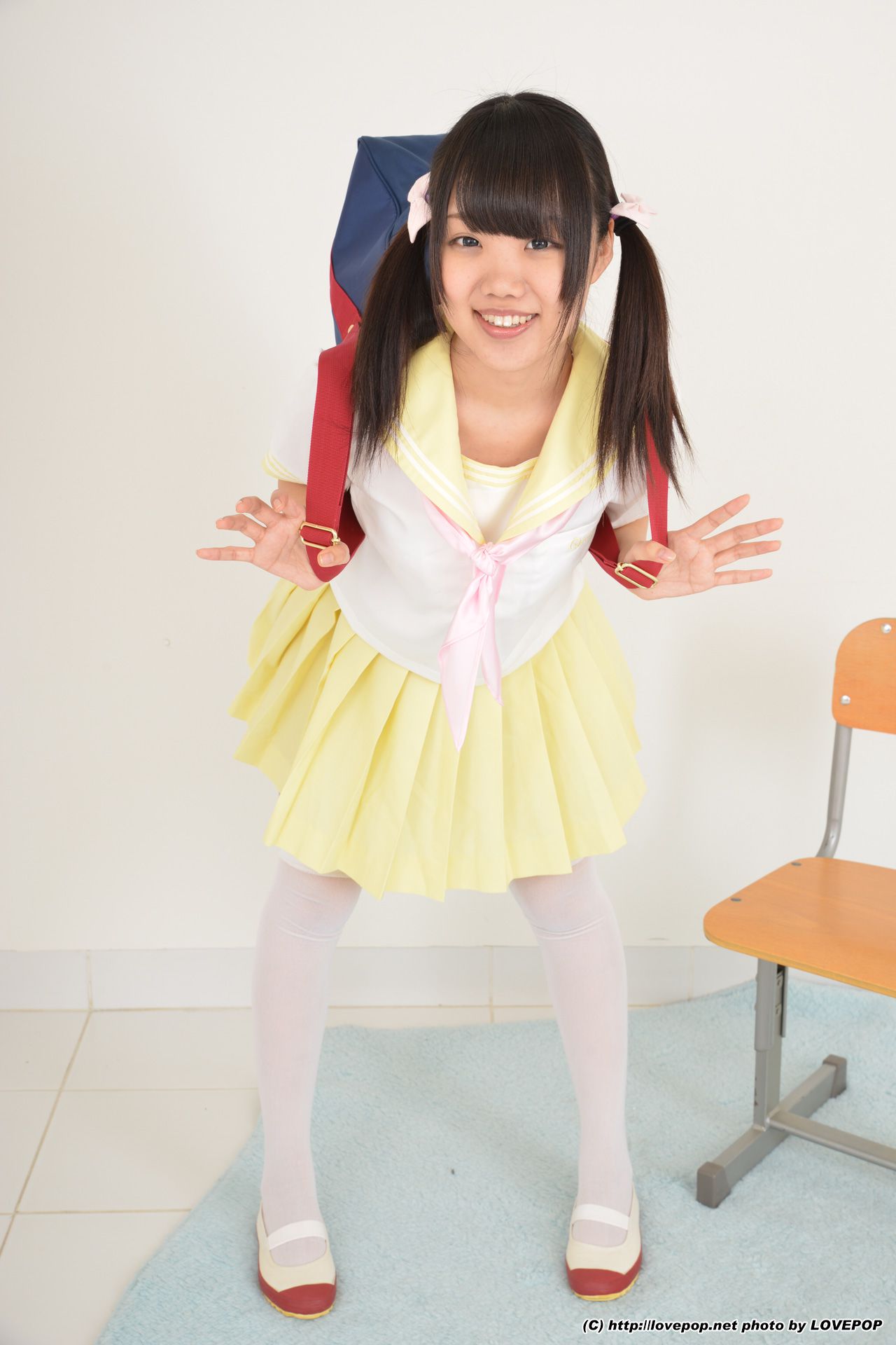 Himawari Natsuno 夏乃ひまわり 学生制服 Set6-图9