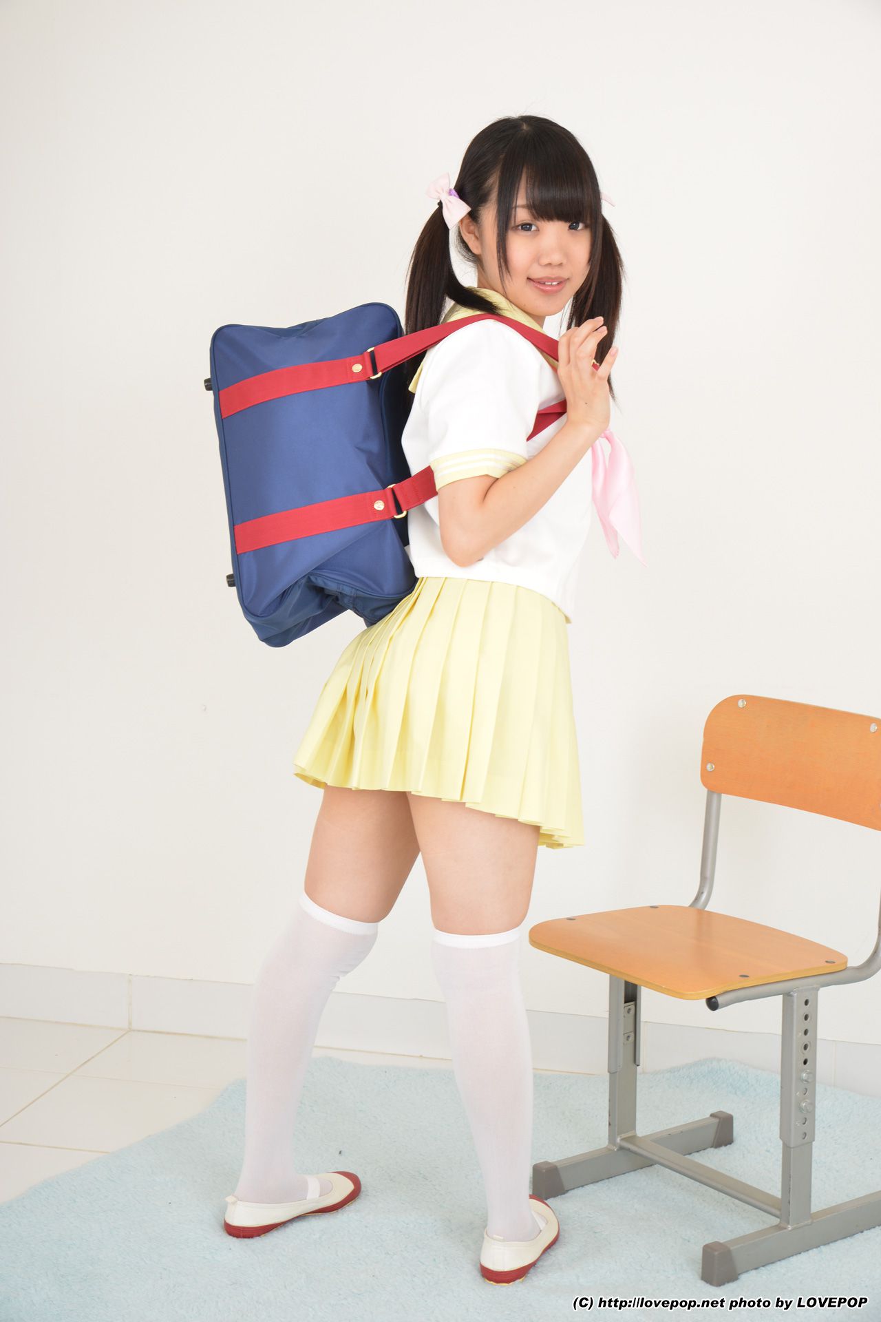 Himawari Natsuno 夏乃ひまわり 学生制服 Set6-图1