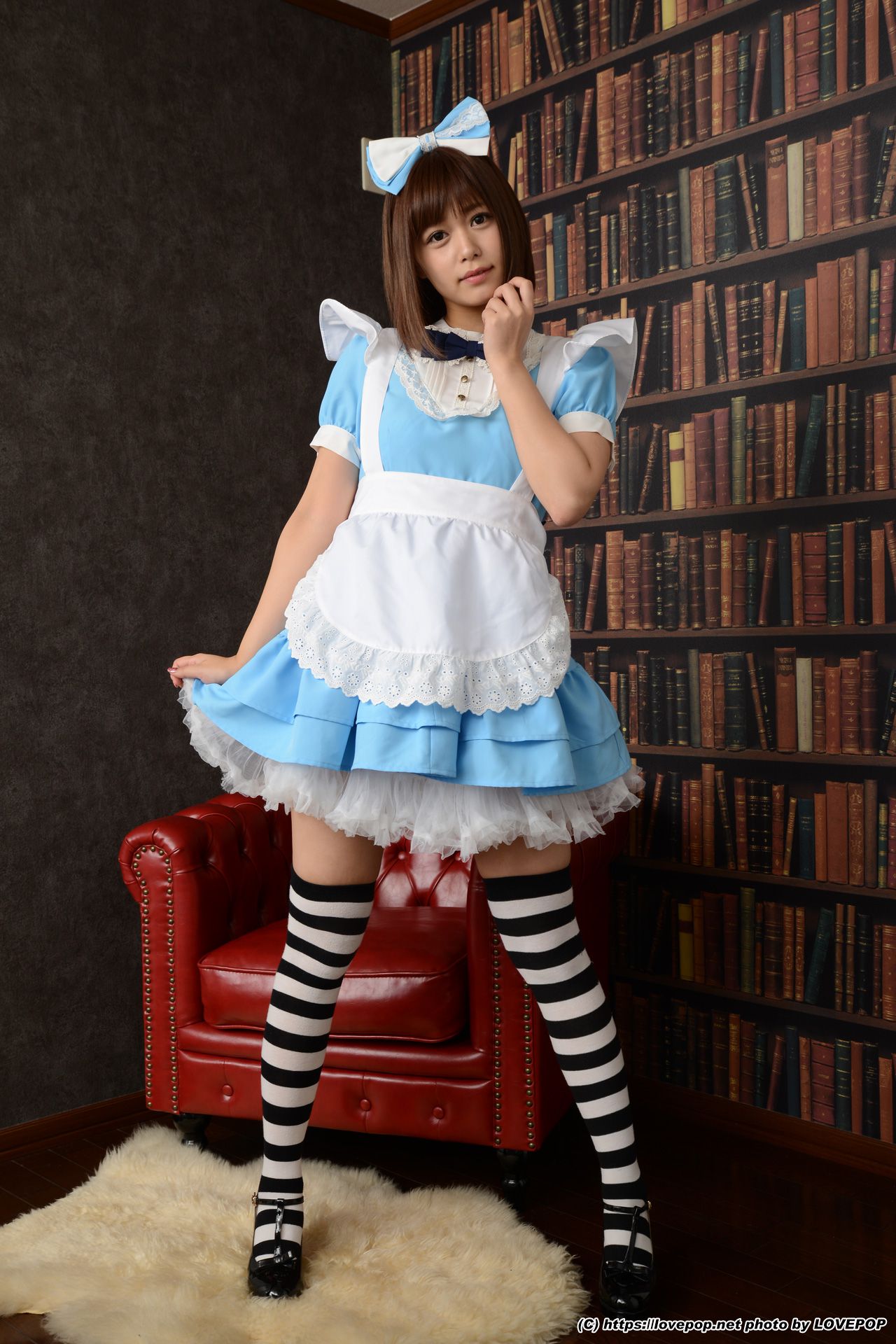 Hikaru Konno 紺野ひかる(绀野光) 女仆 Set06-图0