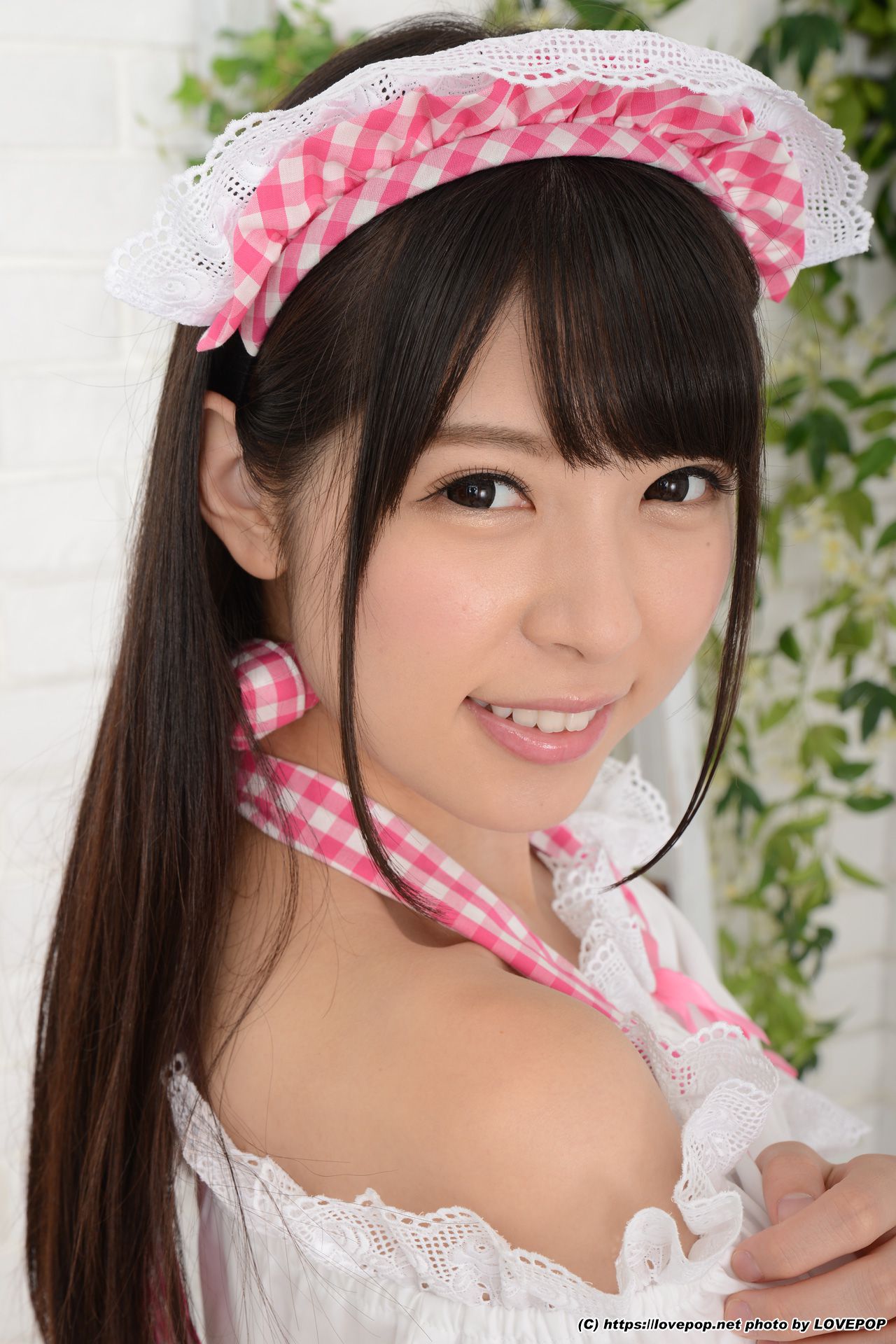 あおいれな Rena Aoi 粉色女仆 Maid Set01-图14