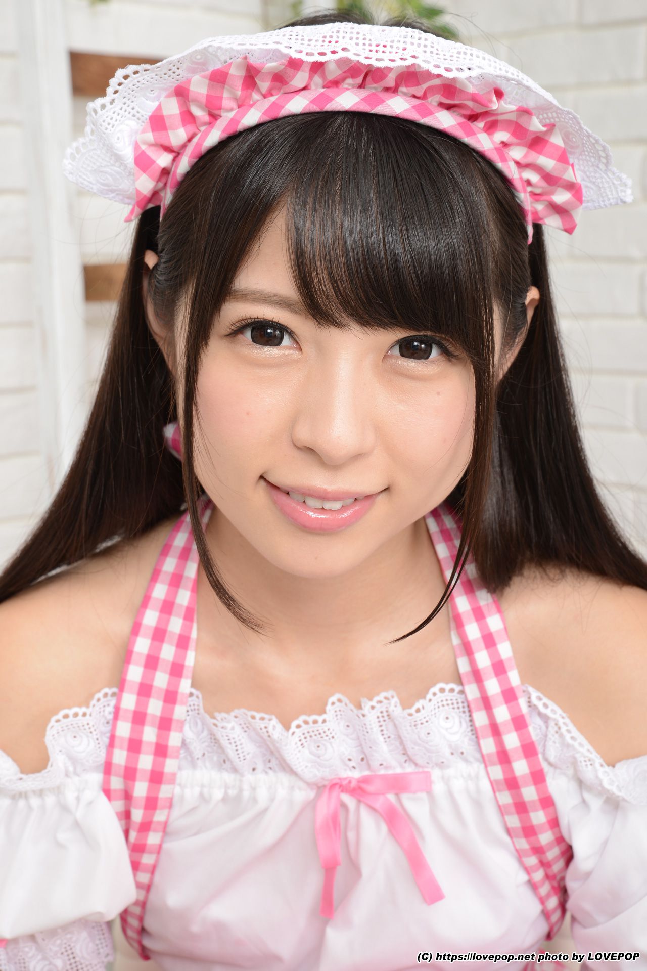 あおいれな Rena Aoi 粉色女仆 Maid Set01-图17