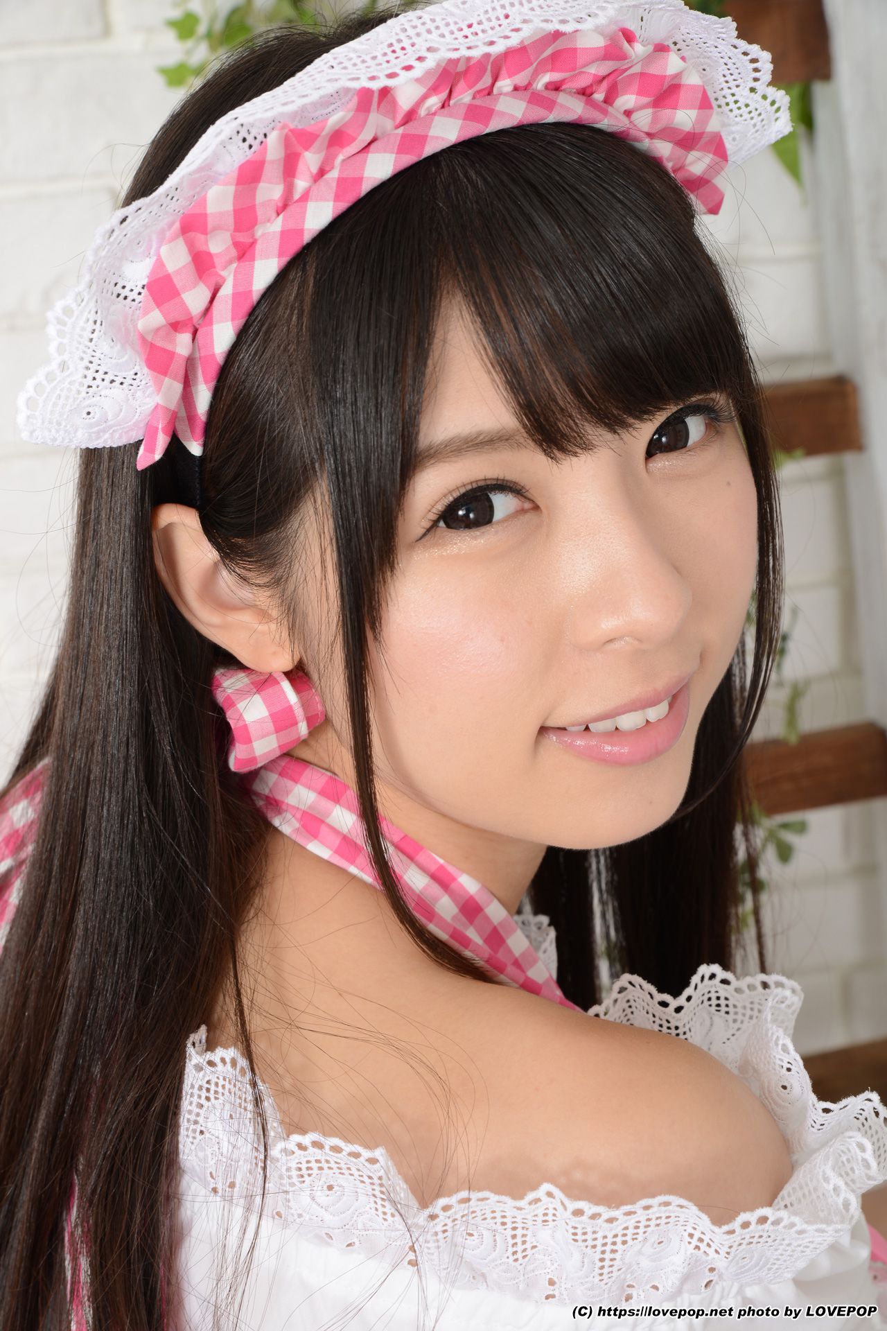 あおいれな Rena Aoi 粉色女仆 Maid Set01-图28