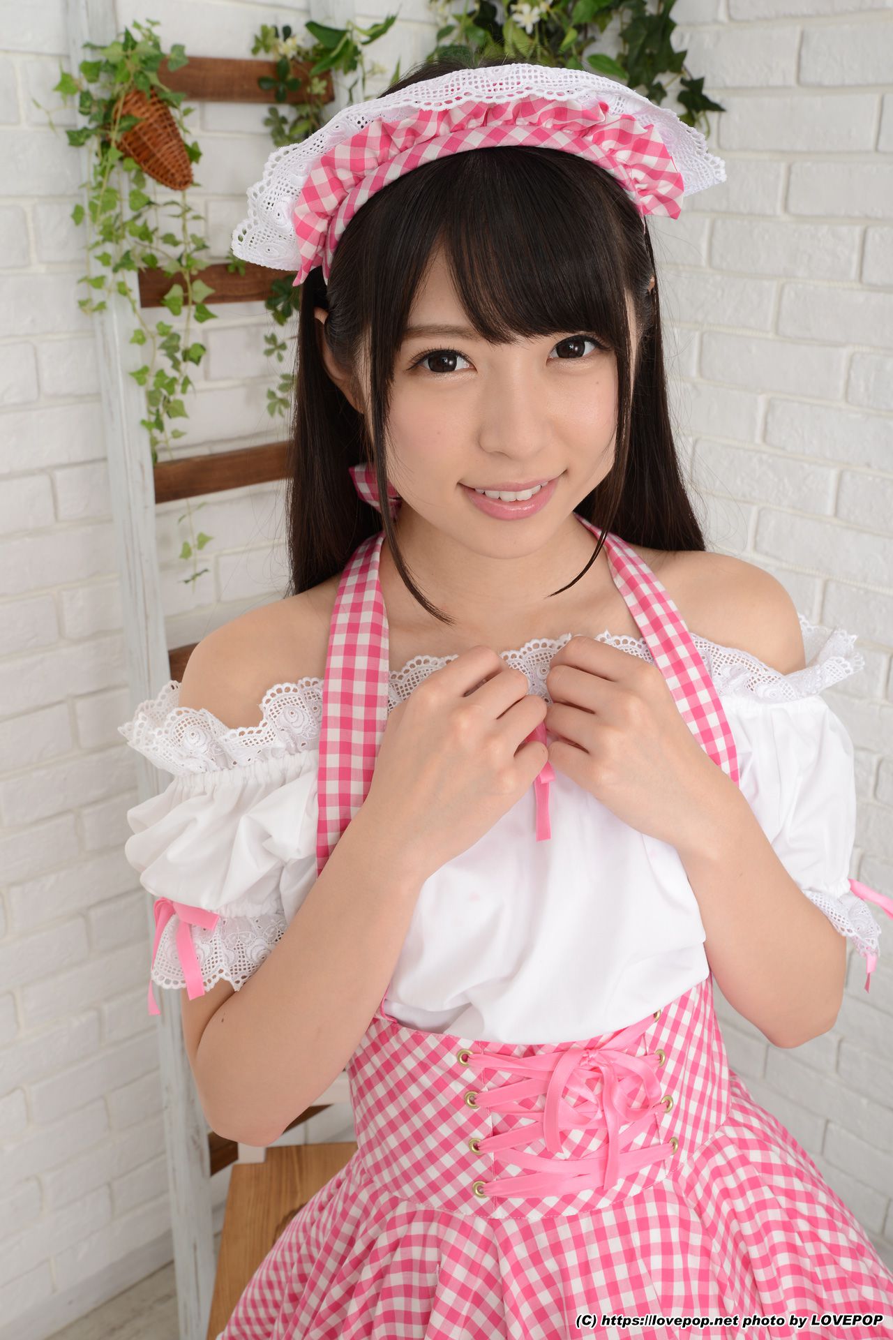 あおいれな Rena Aoi 粉色女仆 Maid Set01-图7
