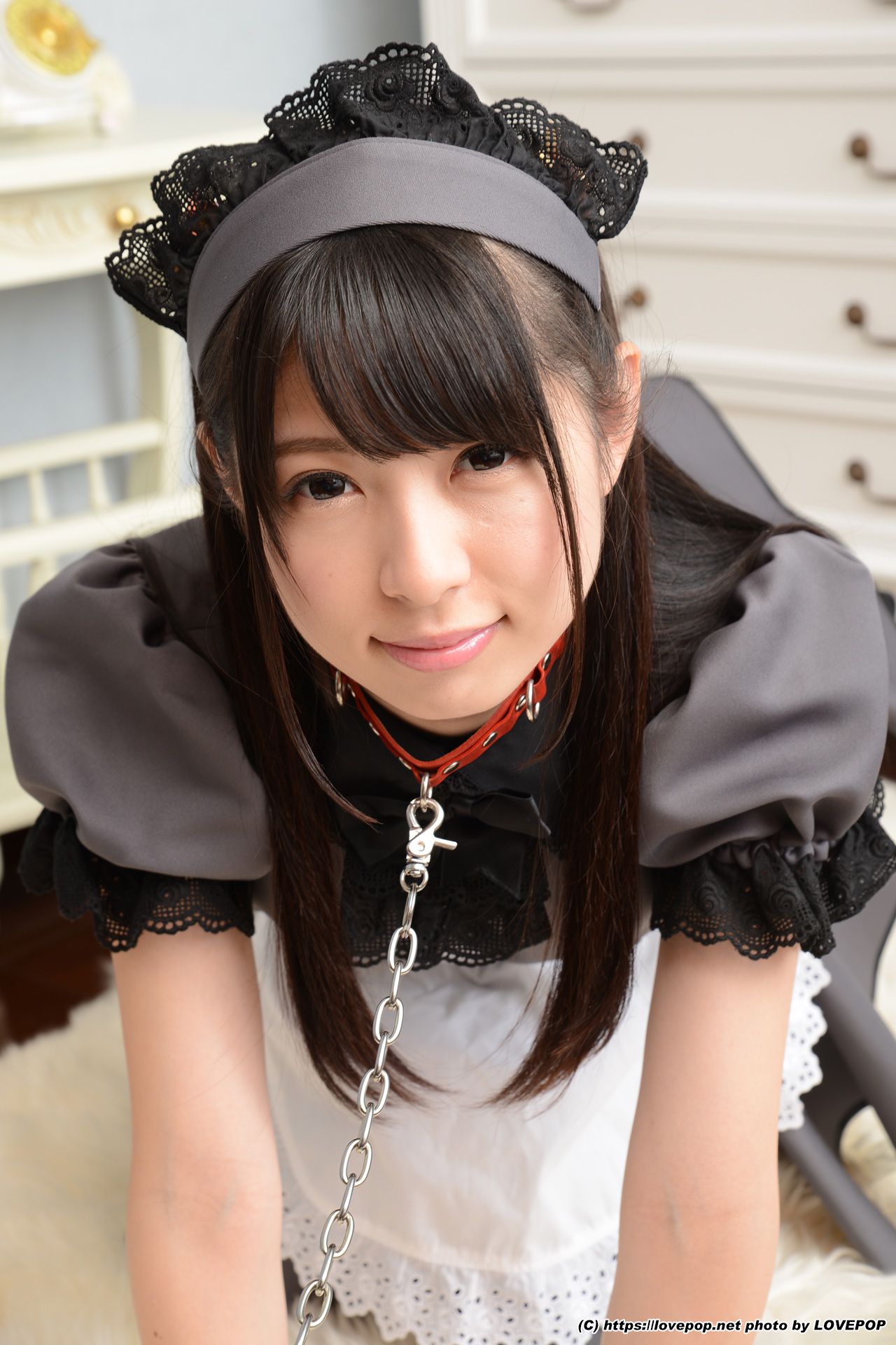 Rena Aoi あおいれな  俏皮厨娘 Maid Set02-图13