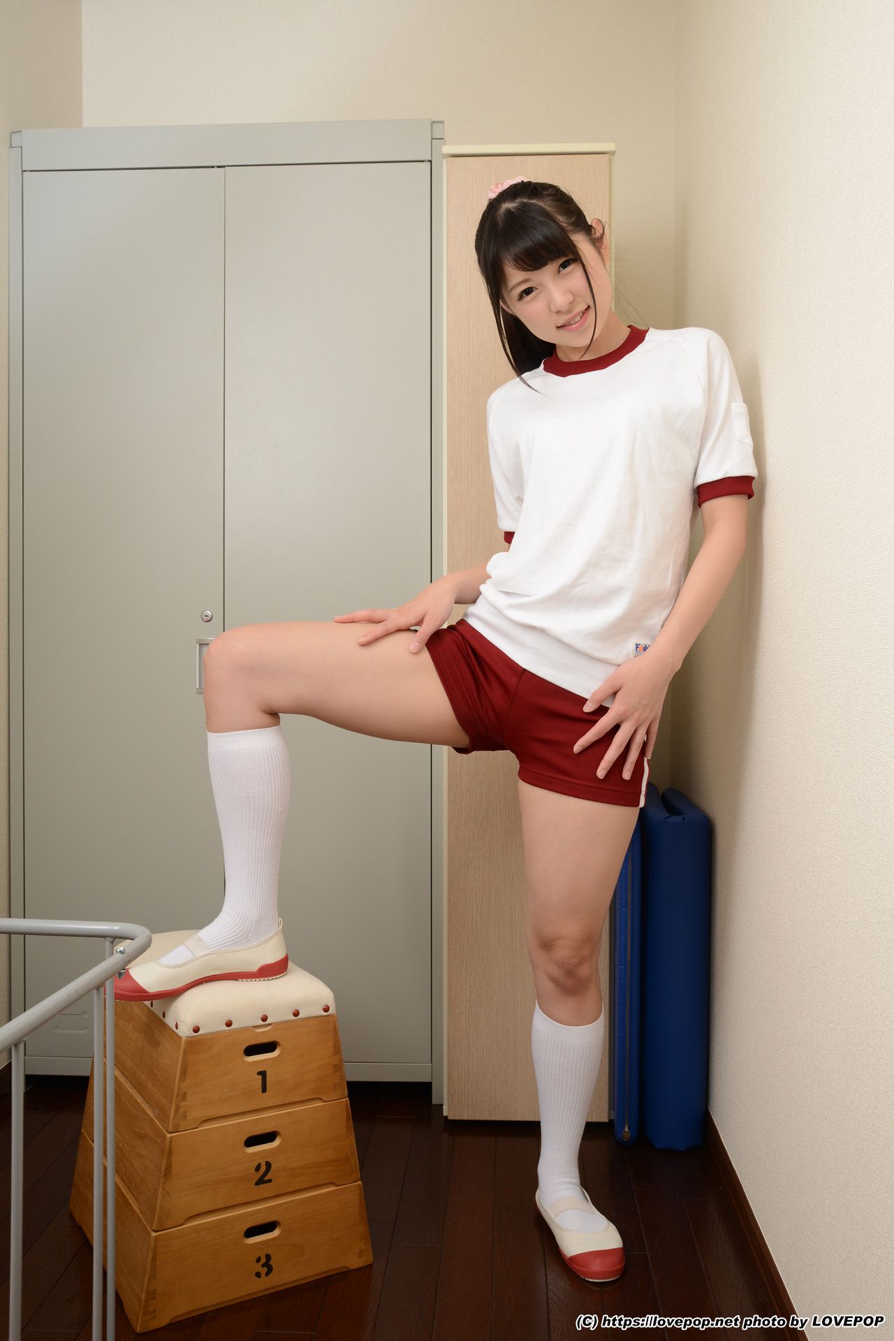 Rena Aoi あおいれな 体操服 Set08-图25
