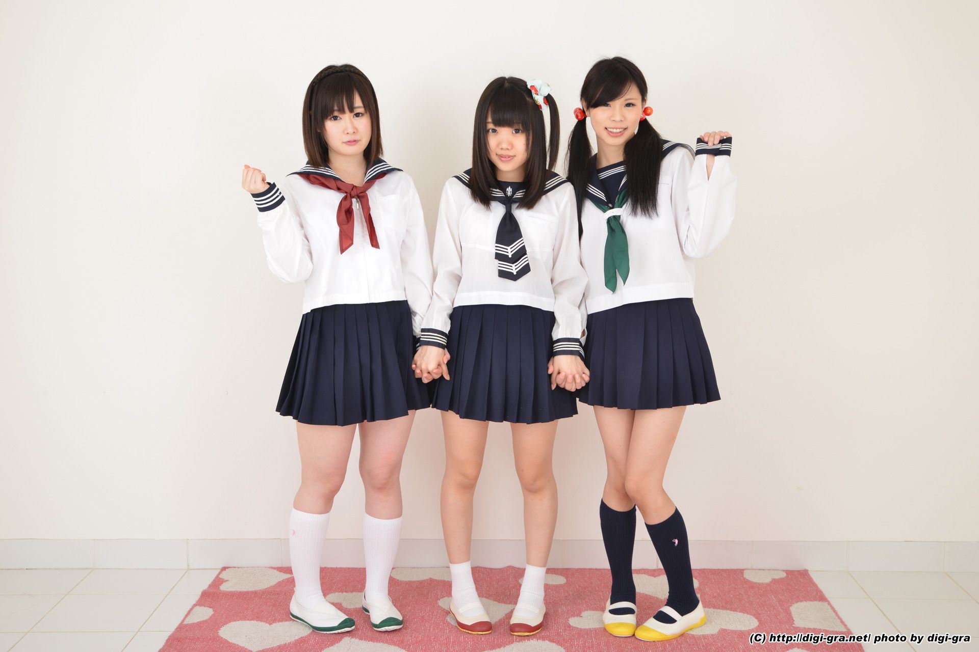 夏乃ひまわり+ 一乃瀬るりあ+瀬戸愛莉 tsu∞na∞gu Set02-图0