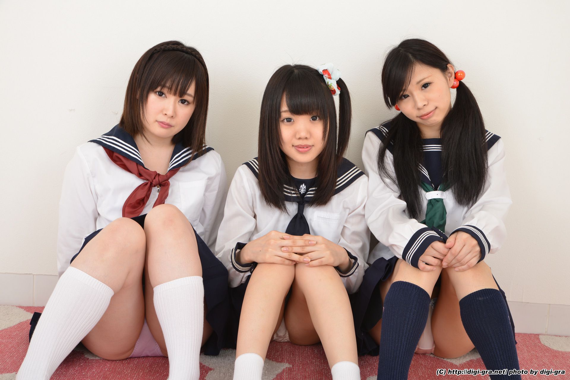 夏乃ひまわり+ 一乃瀬るりあ+瀬戸愛莉 tsu∞na∞gu Set02-图18