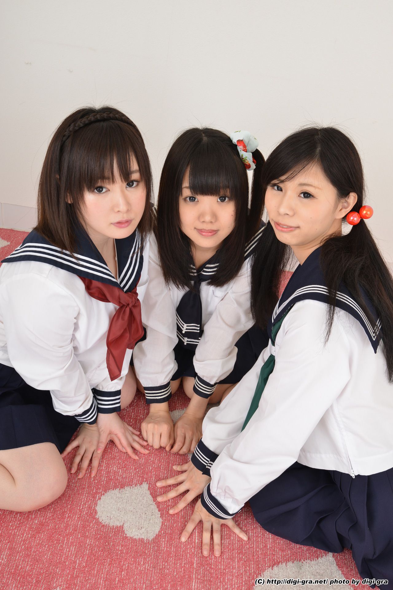 夏乃ひまわり+ 一乃瀬るりあ+瀬戸愛莉 tsu∞na∞gu Set02-图32