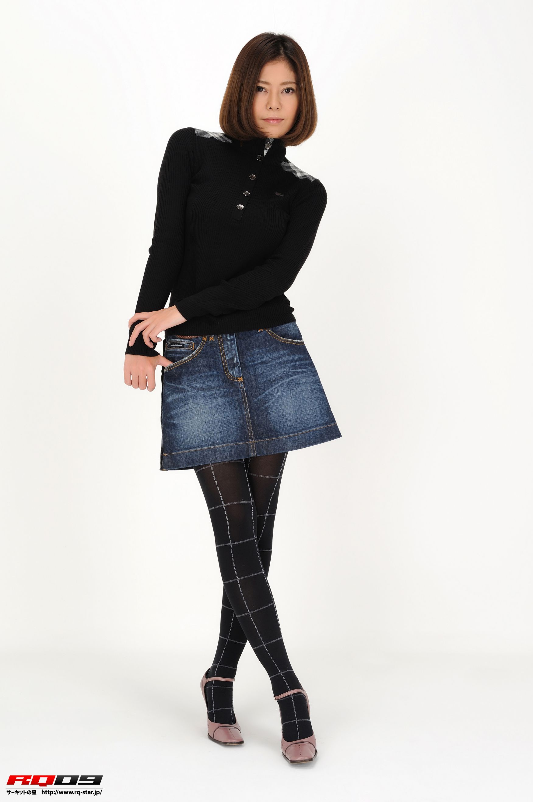 NO.00218 モスタルディーニエリカ Private Dress 牛仔超短裙 写真集-图1