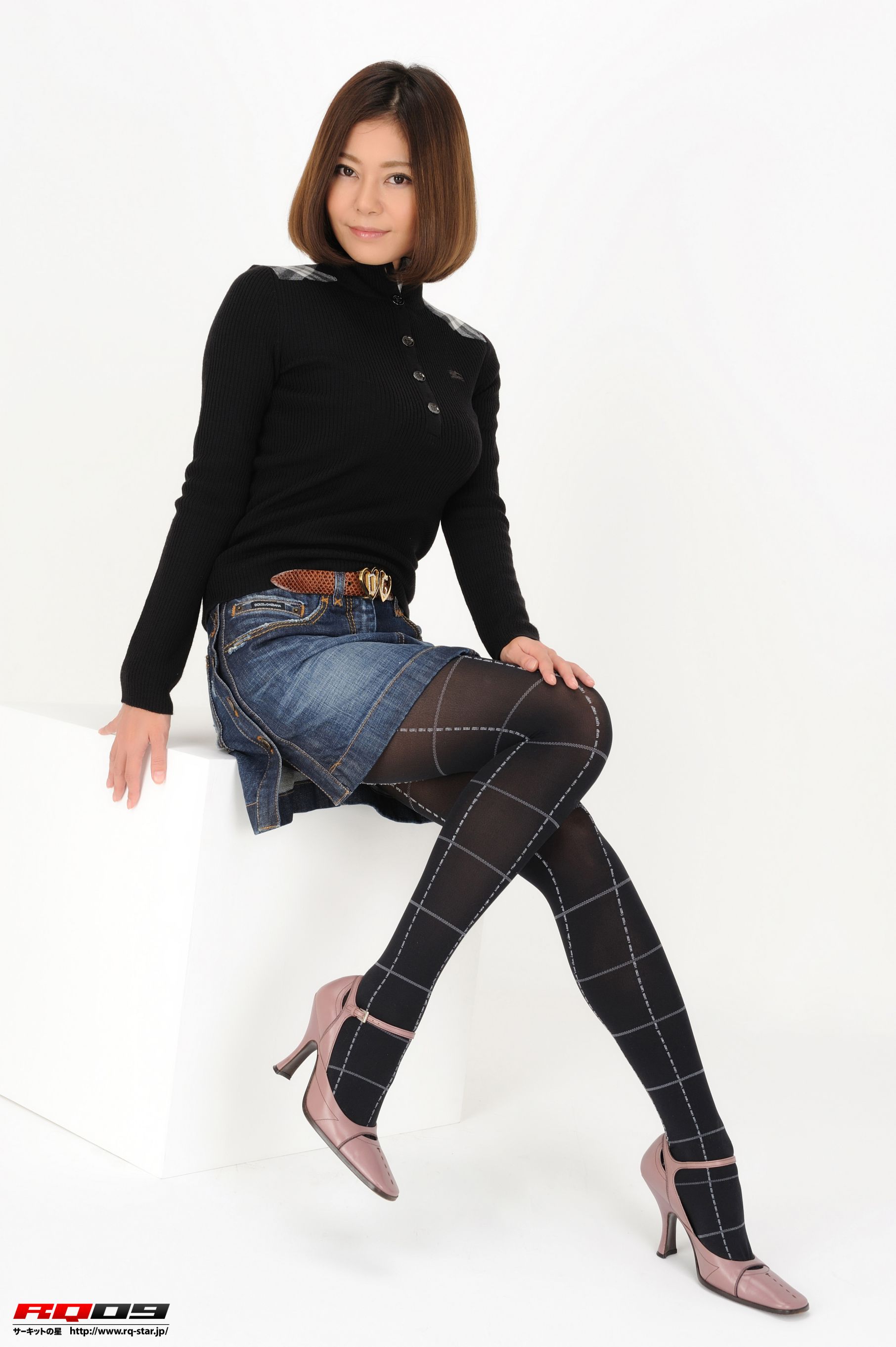 NO.00218 モスタルディーニエリカ Private Dress 牛仔超短裙 写真集-图34