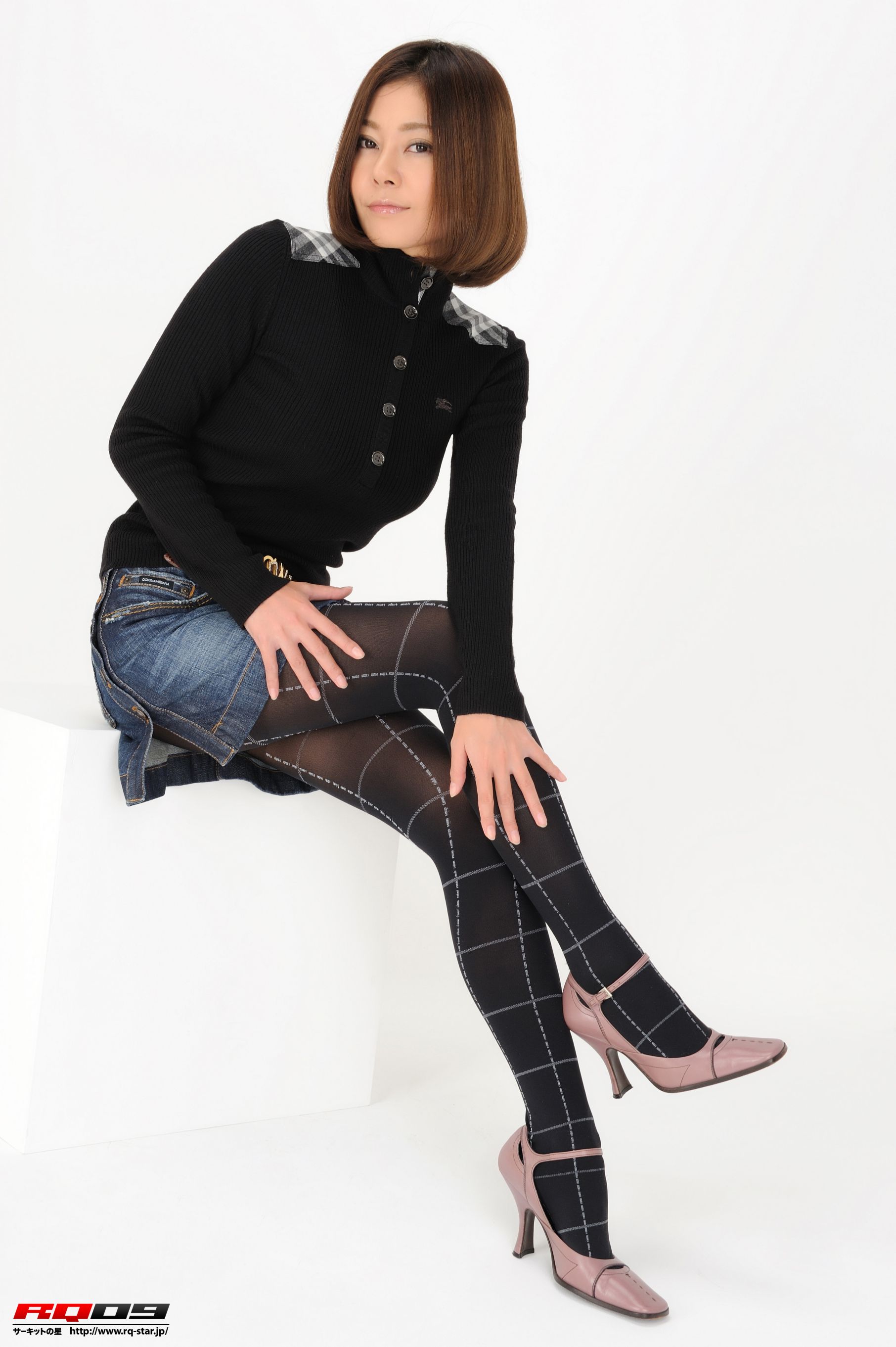 NO.00218 モスタルディーニエリカ Private Dress 牛仔超短裙 写真集-图40