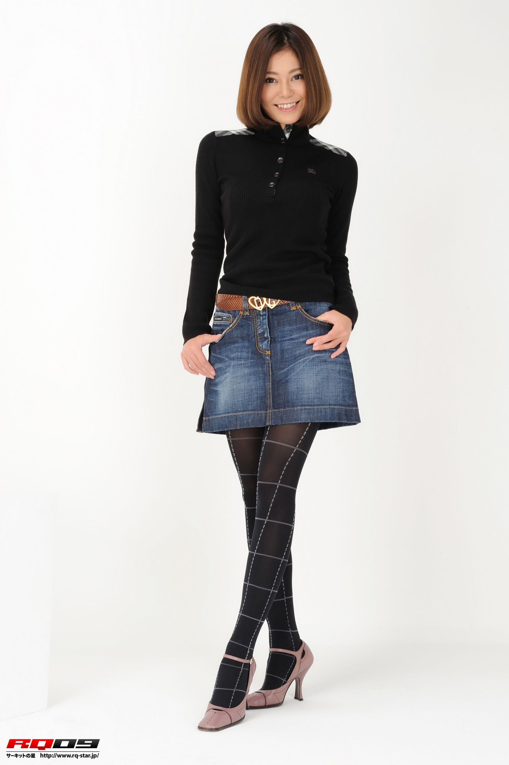 NO.00218 モスタルディーニエリカ Private Dress 牛仔超短裙 写真集-图44