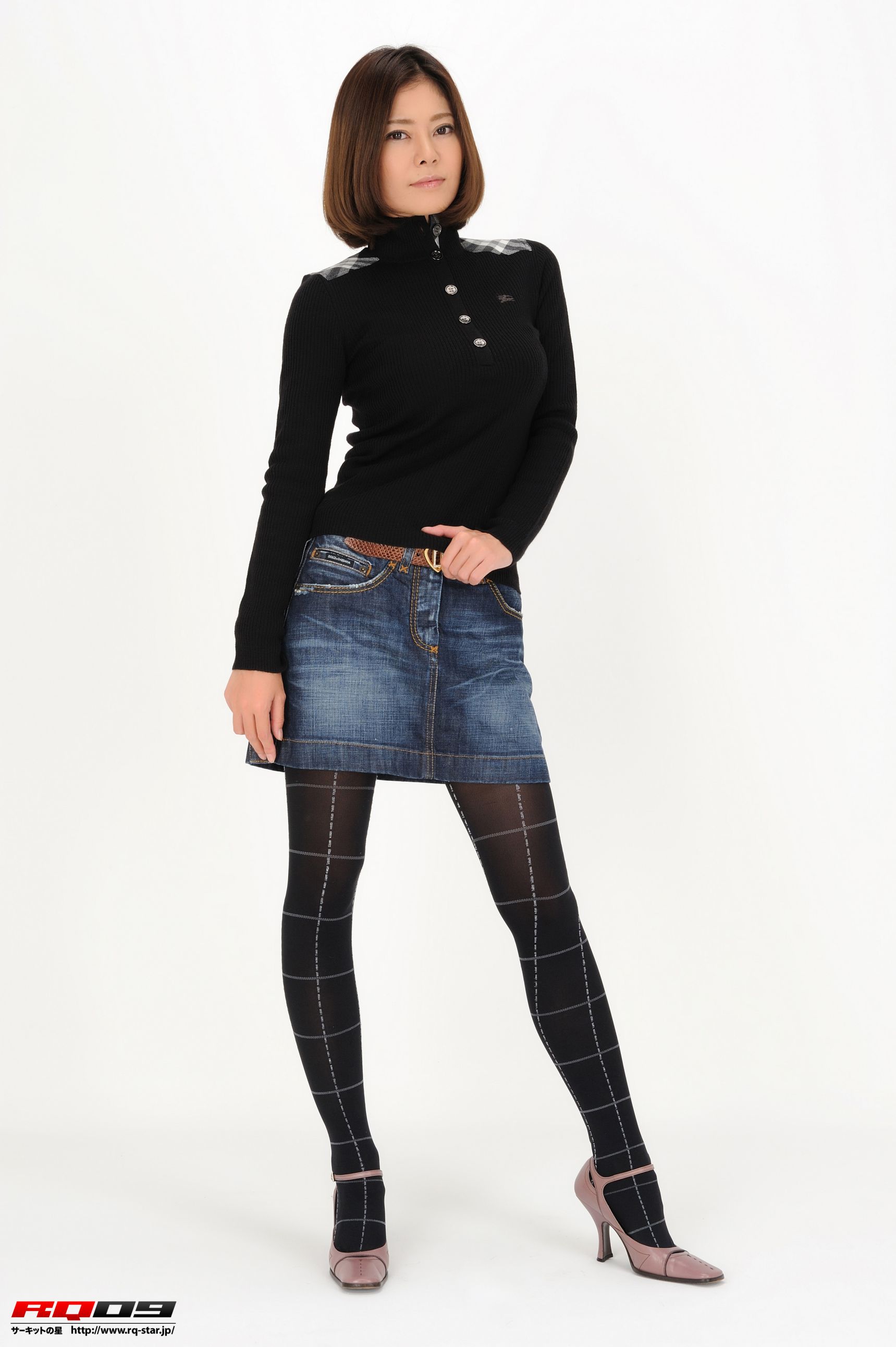 NO.00218 モスタルディーニエリカ Private Dress 牛仔超短裙 写真集-图6