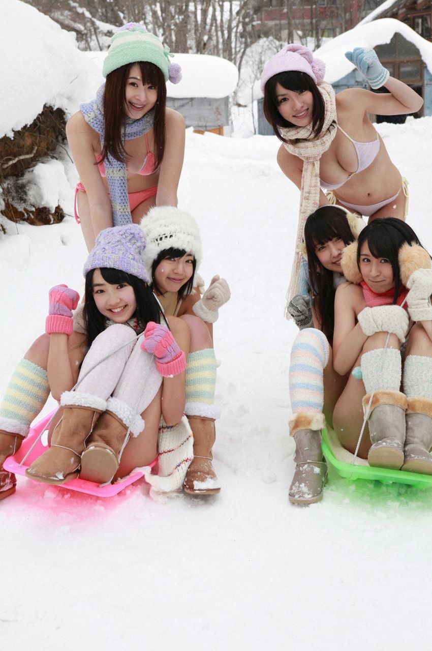 今野杏南&入矢麻衣&朝仓由舞&秋月三佳&椎名もも&他6人《at 雪山-雪合战》-图3