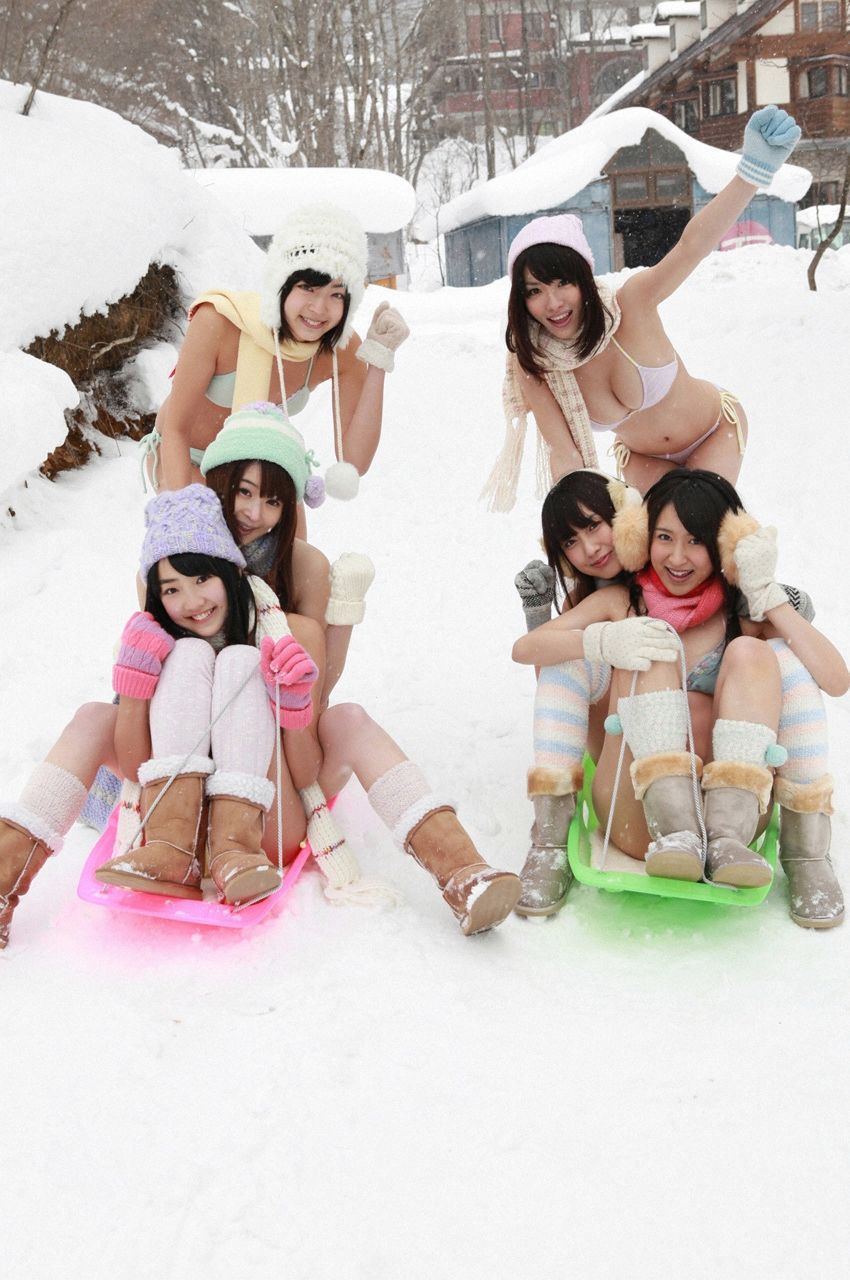 今野杏南&入矢麻衣&朝仓由舞&秋月三佳&椎名もも&他6人《at 雪山-雪合战》-图4