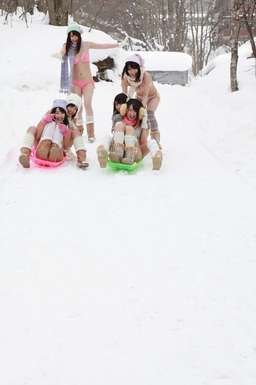 今野杏南&入矢麻衣&朝仓由舞&秋月三佳&椎名もも&他6人《at 雪山-雪合战》-图5