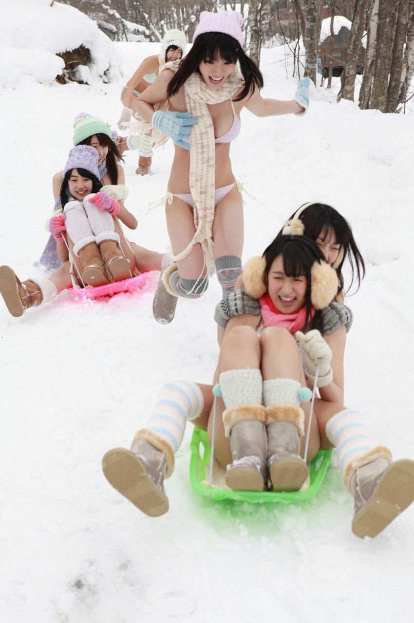 今野杏南&入矢麻衣&朝仓由舞&秋月三佳&椎名もも&他6人《at 雪山-雪合战》-图7