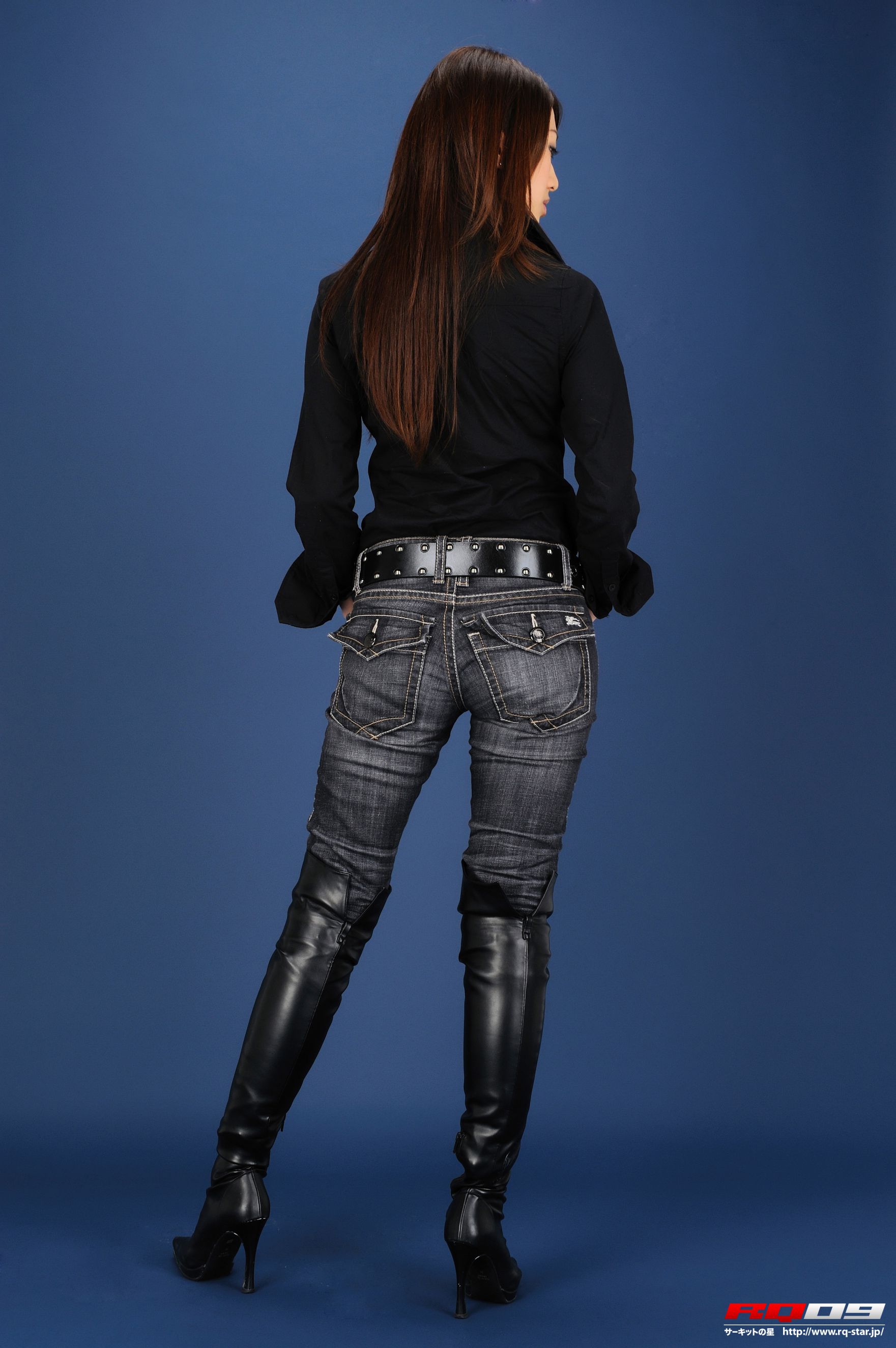 NO.00219 杉澤友香 Private Dress 牛仔紧身裤美腿 写真集-图14