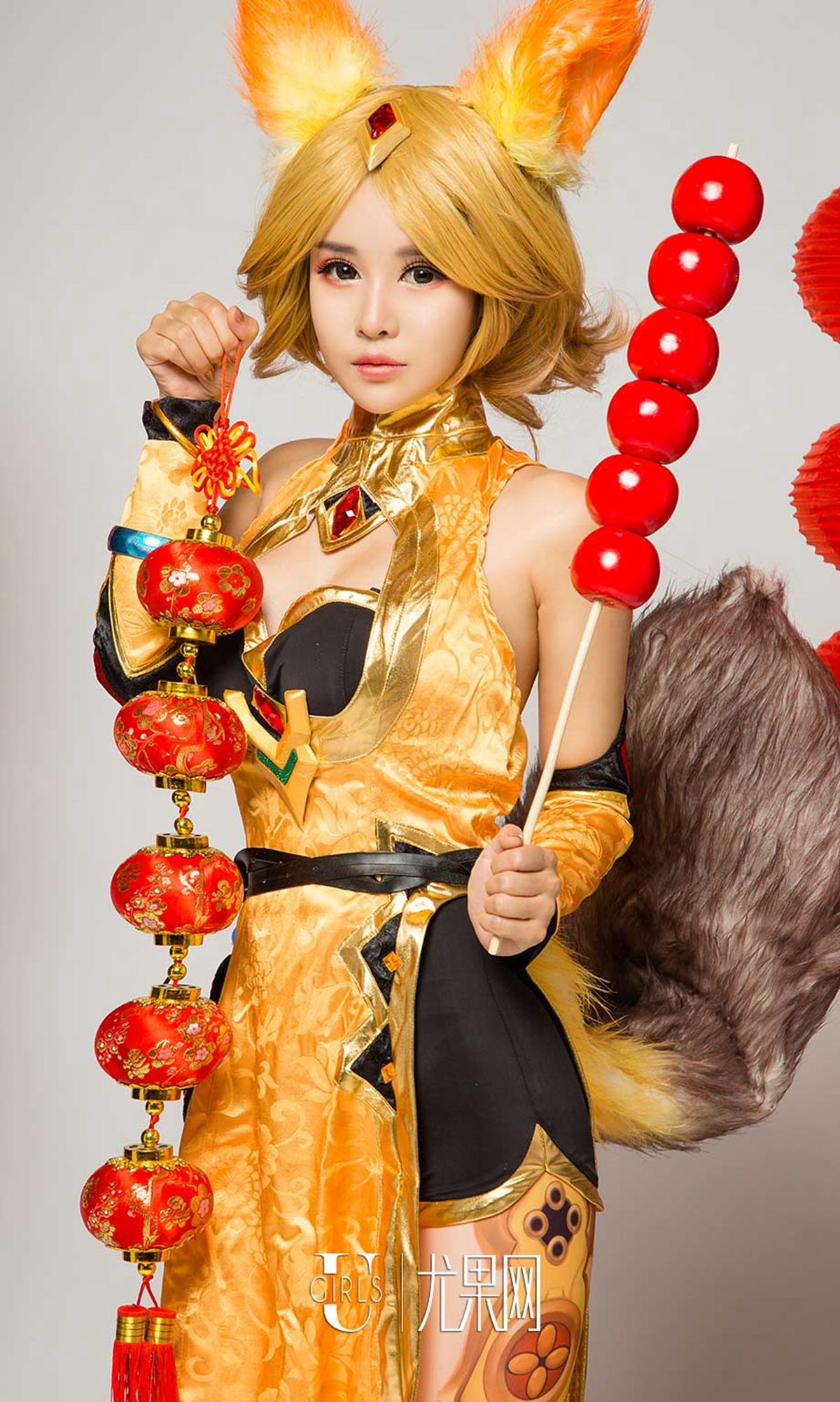 爱菲&周心怡&施诗&白熙萌&艺轩&田慕儿&筱慧《王者闹春》  No.1004-图13