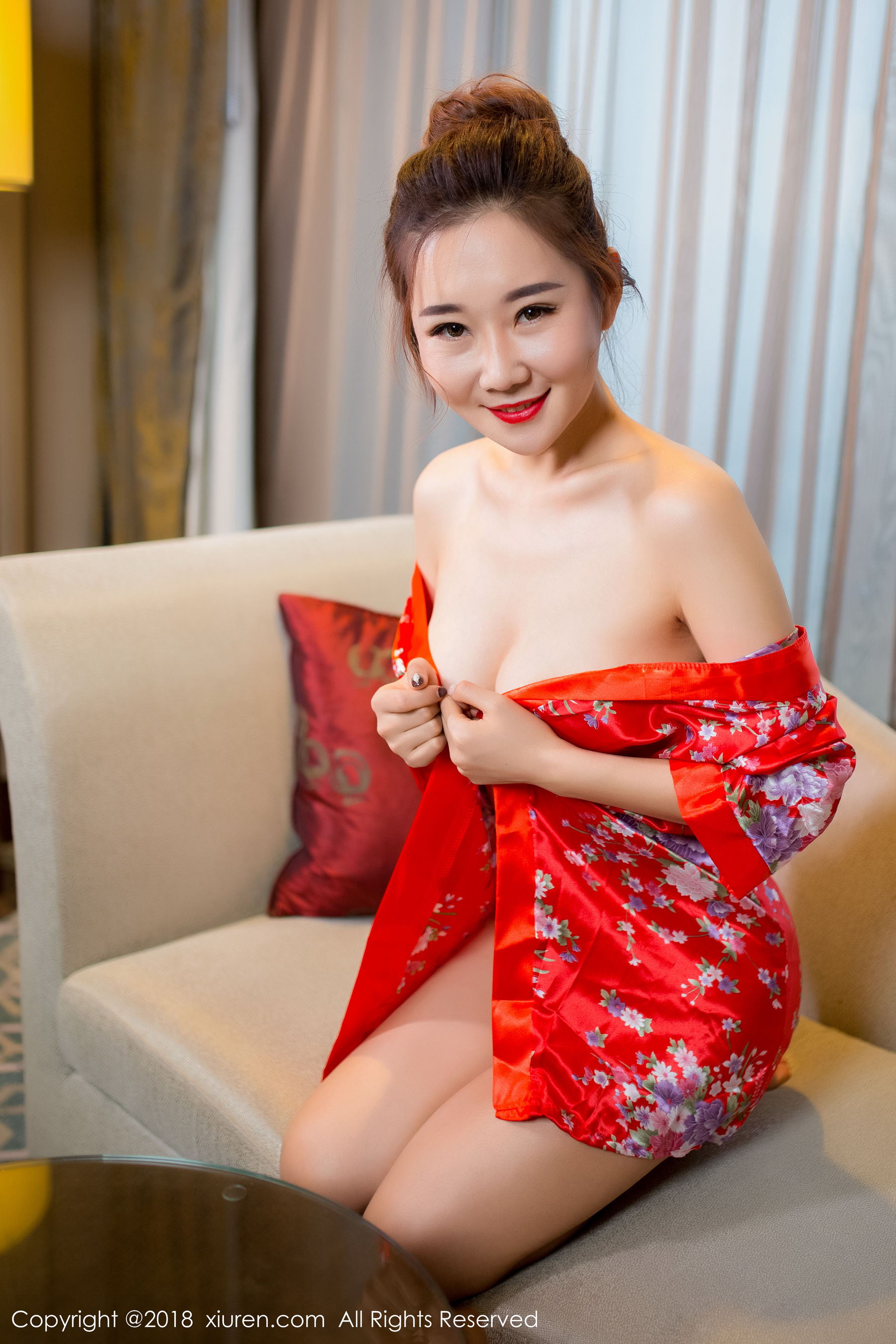 棉花糖candy《华丽和服+半透丝袜》  No.892-图16