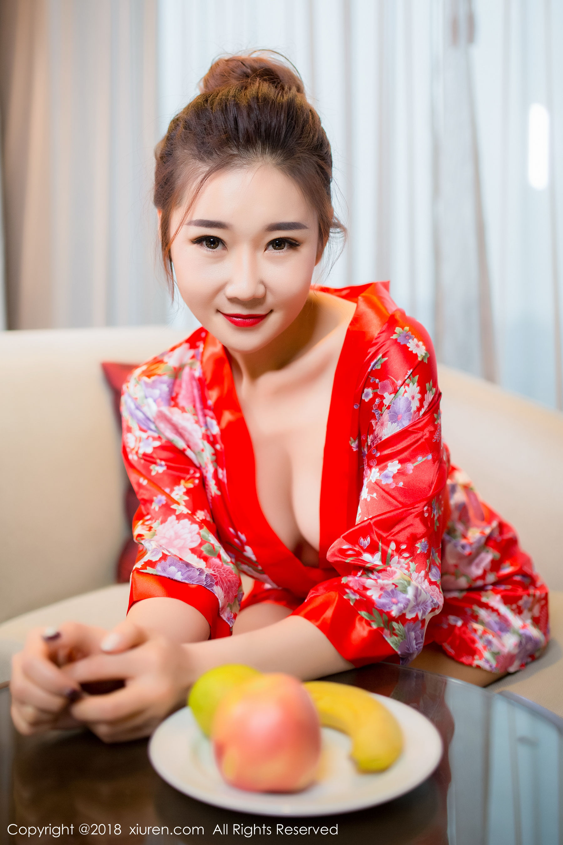 棉花糖candy《华丽和服+半透丝袜》  No.892-图3